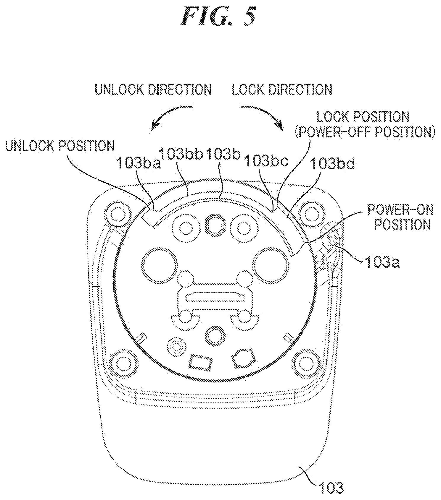 Patent US11841607 Figure 5 – Accessory device capable of being attached to or detached from electronic apparatus