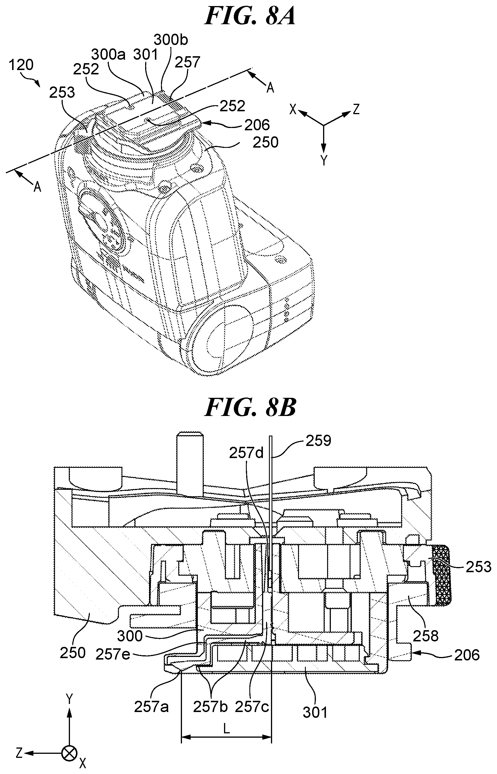 Patent US11841609 Figure 8 – Electronic apparatus with accessory shoe device and accessory attachable to accessory shoe device