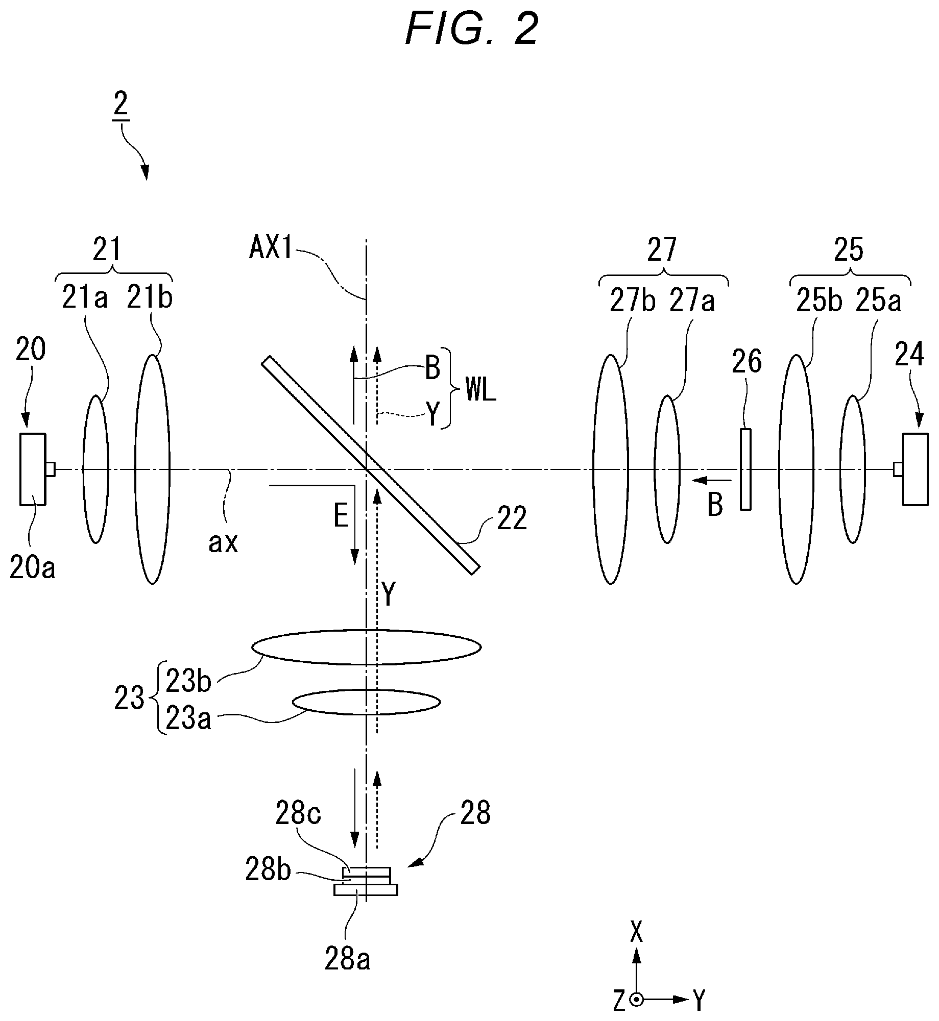Patent US11841611 Figure 2 – Projector
