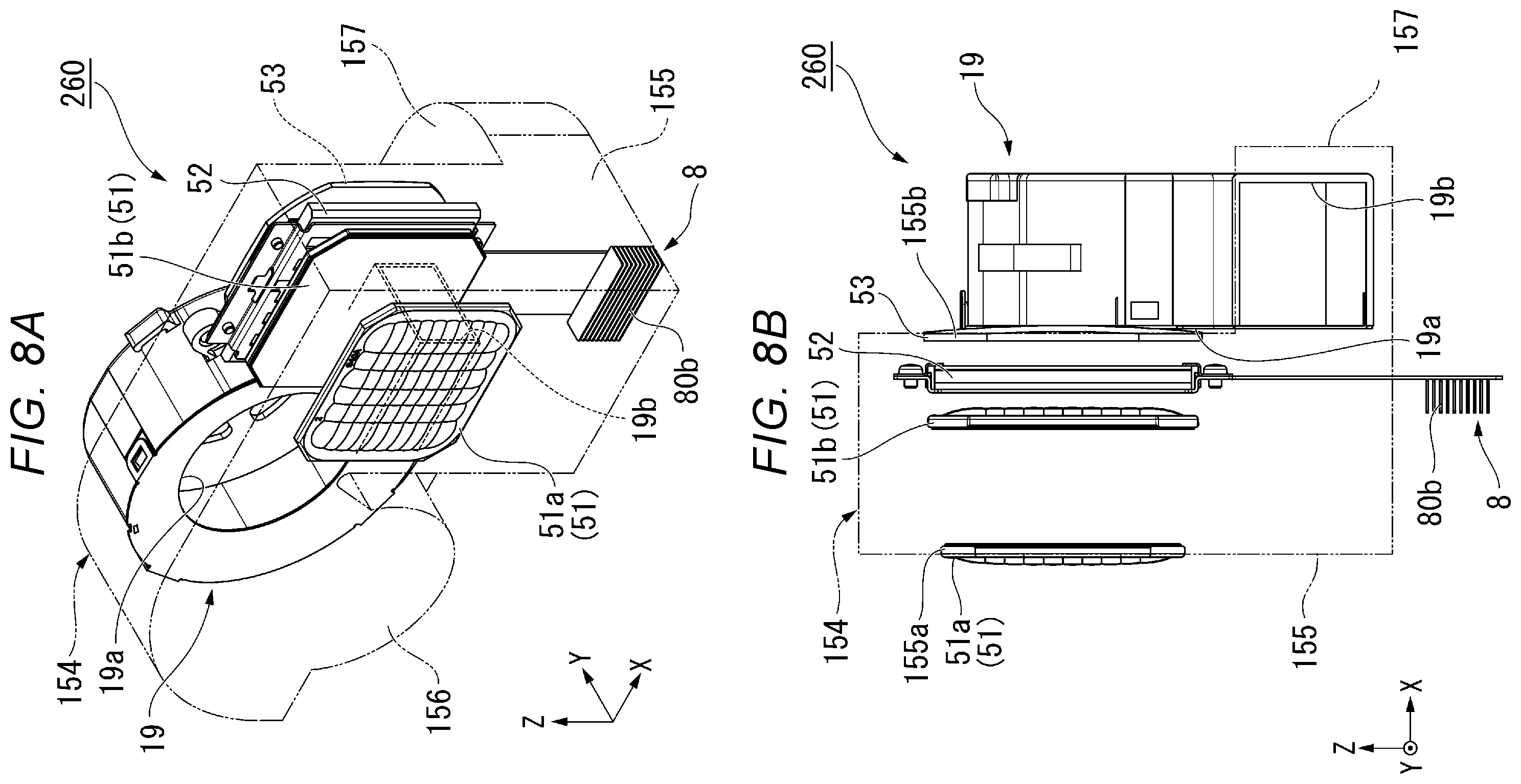 Patent US11841611 Figure 8 – Projector
