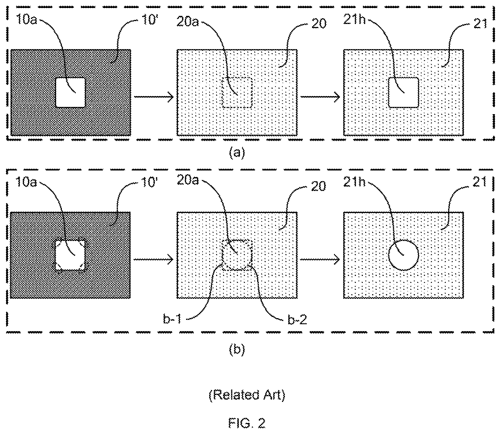 Patent US11841615 Figure 2 – Mask and method for manufacturing the same, exposure system, method for manufacturing a display substrate, and display device