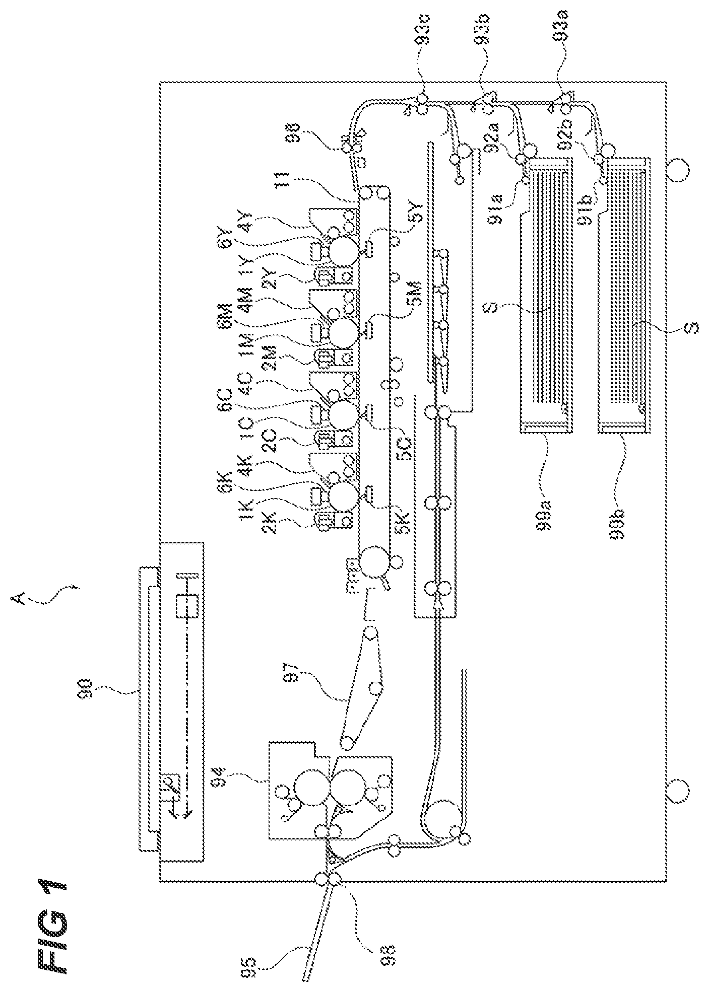 Patent US11841633 Figure 1 – Image forming apparatus