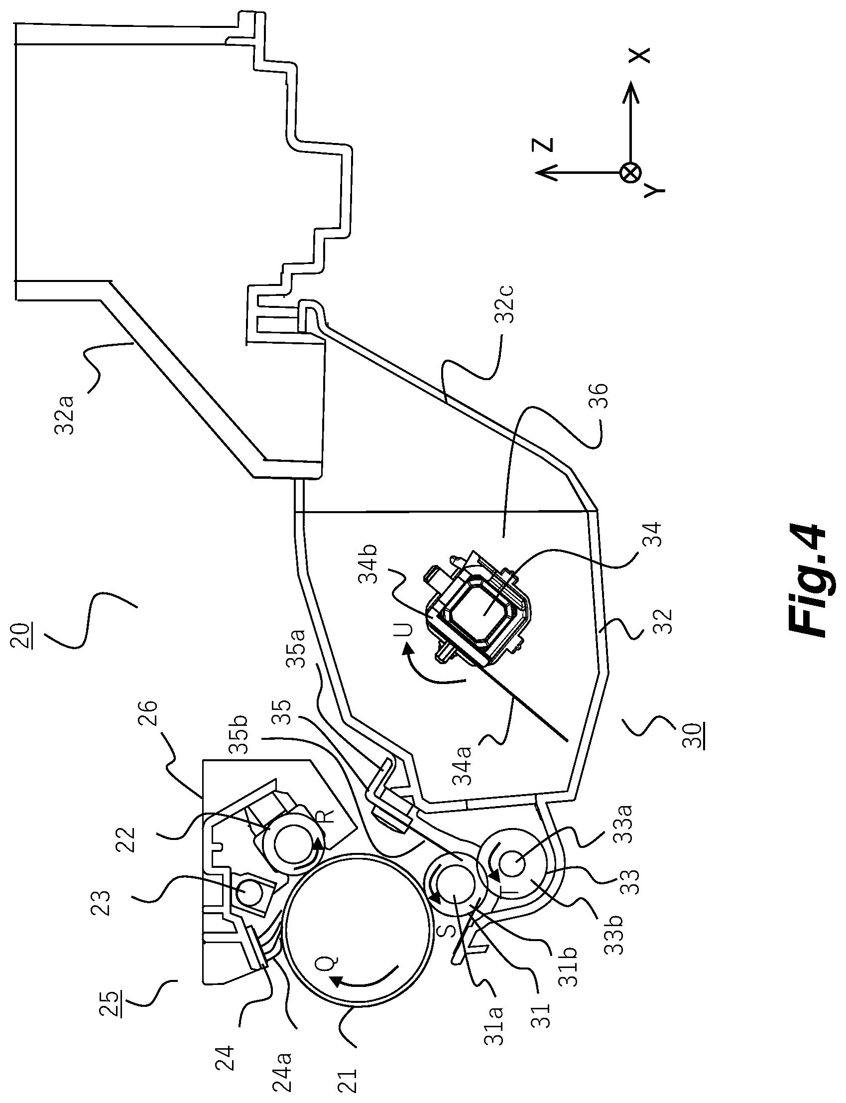 Patent US11841634 Figure 6 – Image forming apparatus and process unit