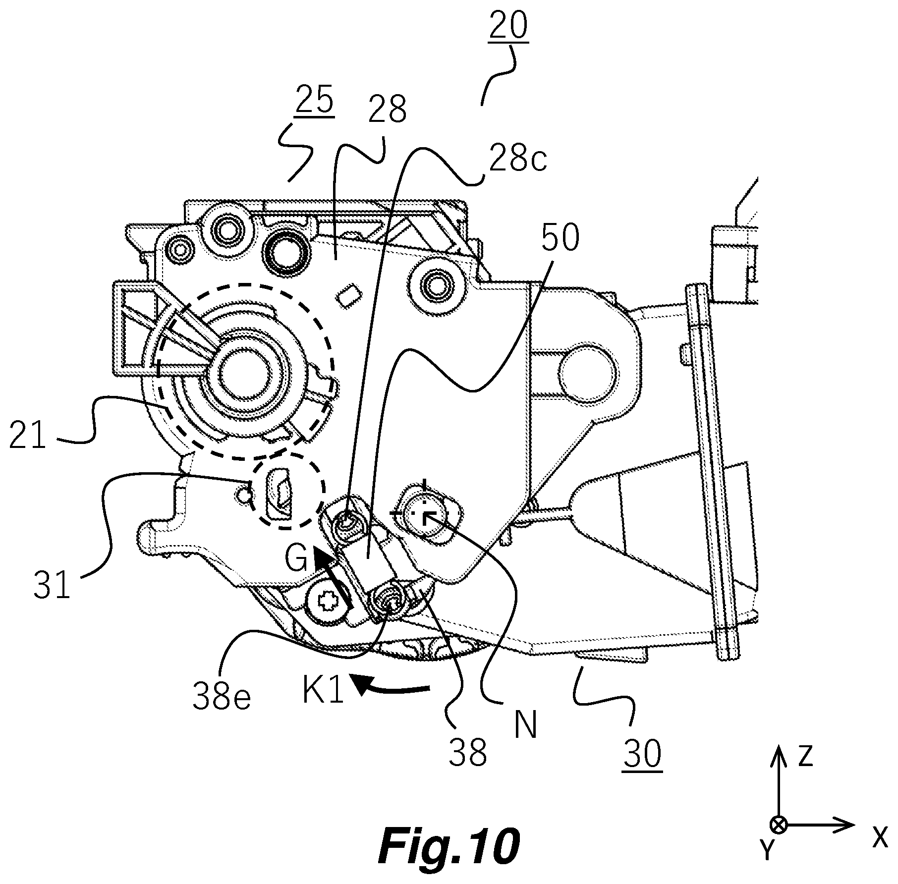 Patent US11841634 Figure 16 – Image forming apparatus and process unit
