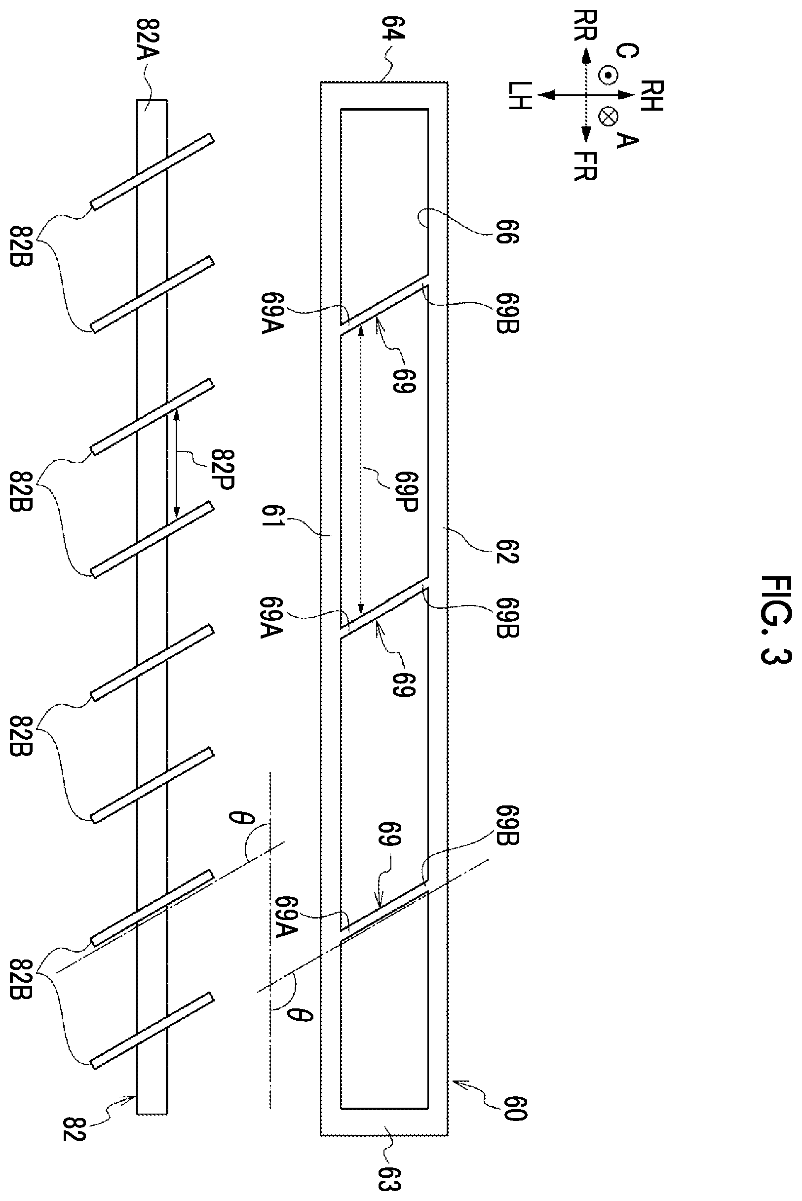 Patent US11841637 Figure 3 – Developing device and image forming apparatus