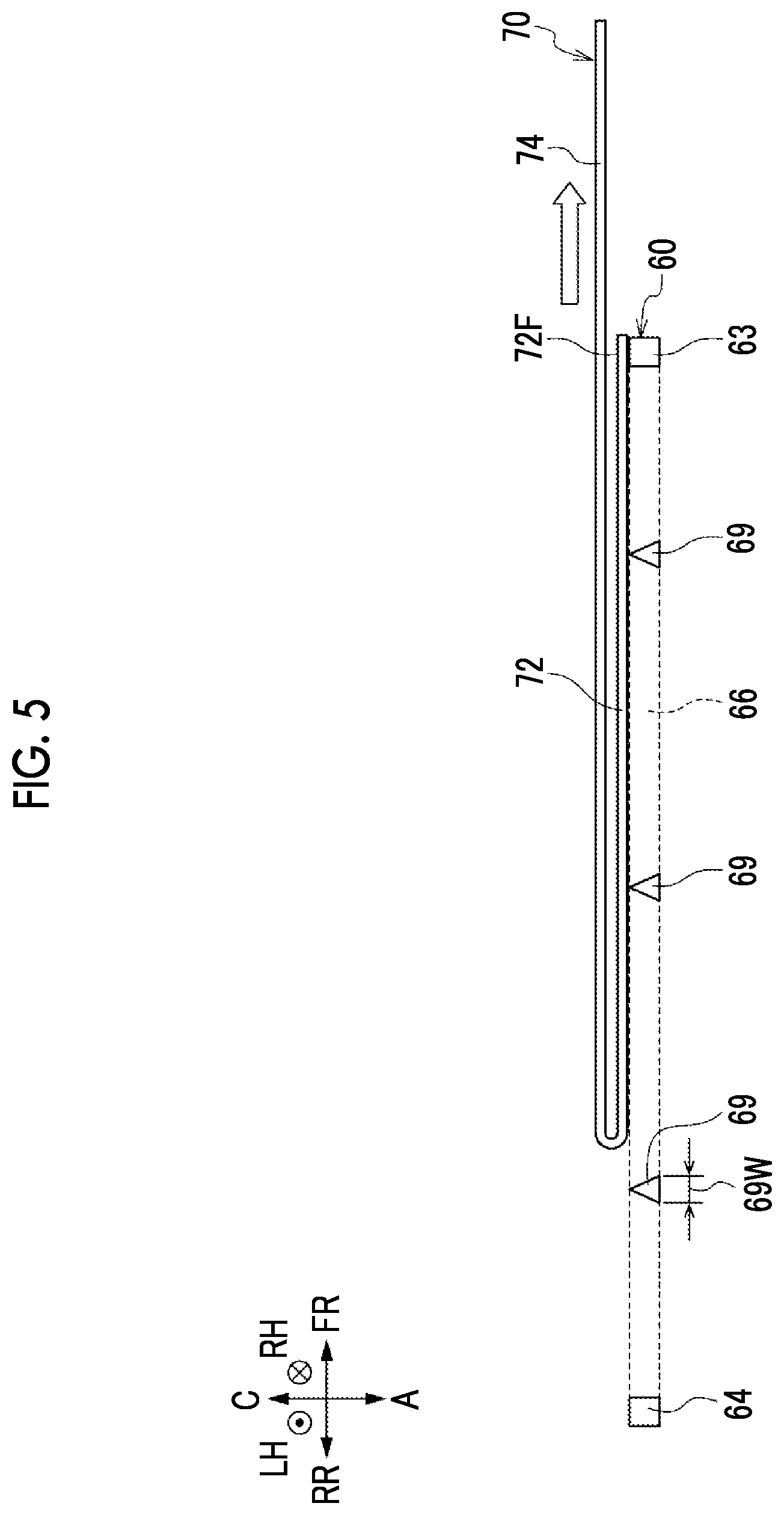 Patent US11841637 Figure 5 – Developing device and image forming apparatus