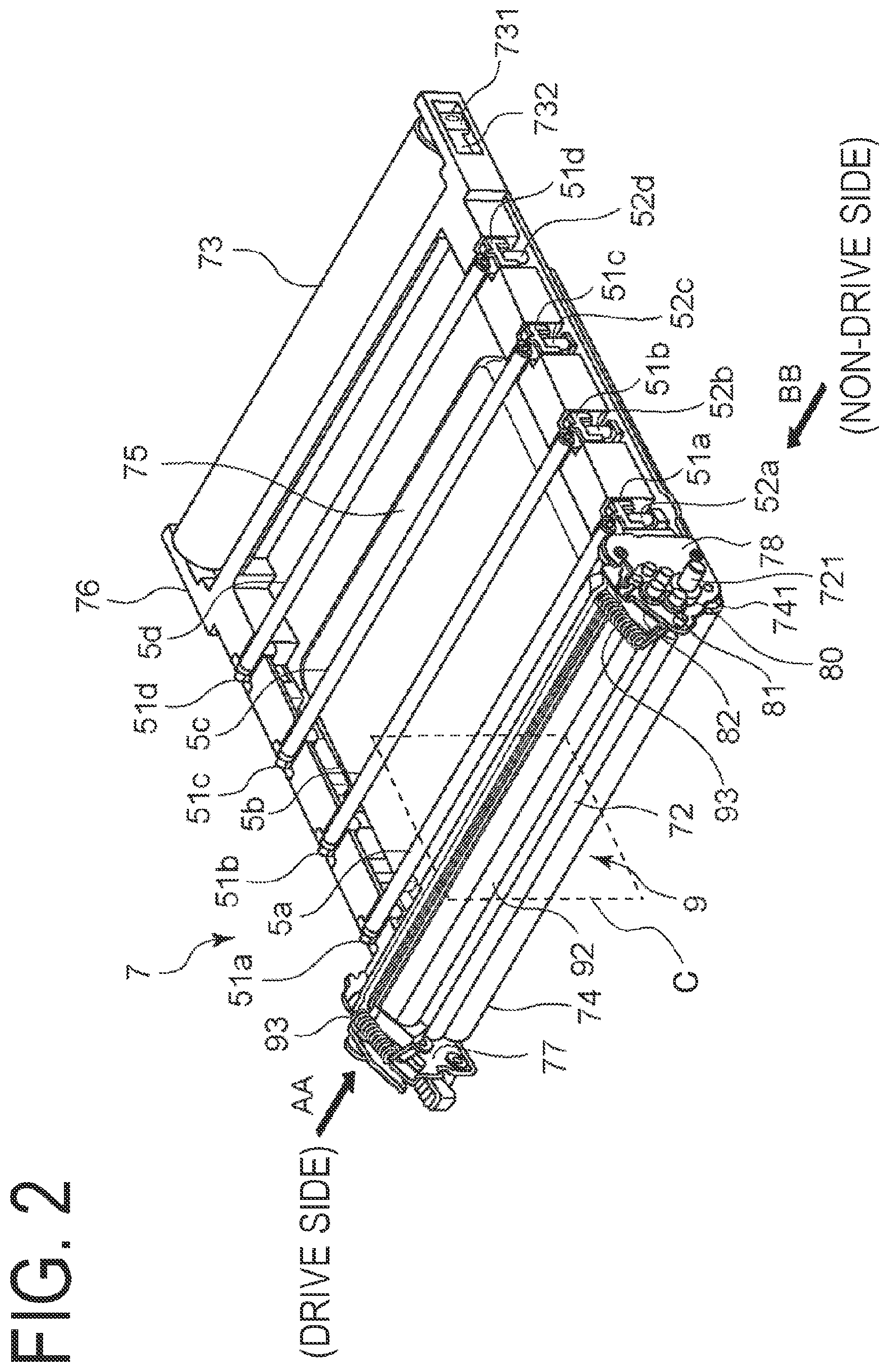 Patent US11841645 Figure 2 – Toner conveying device and image forming apparatus