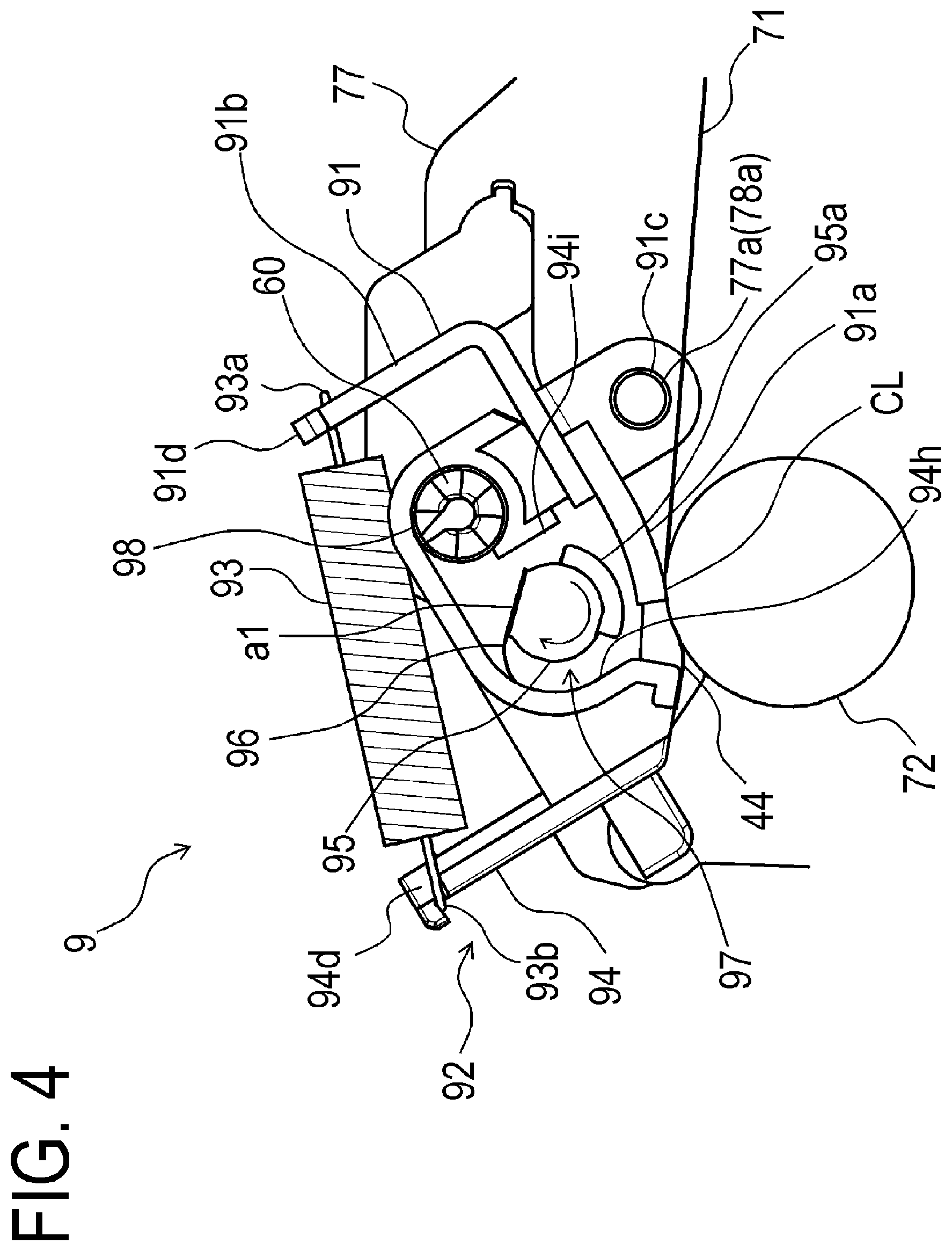 Patent US11841645 Figure 4 – Toner conveying device and image forming apparatus