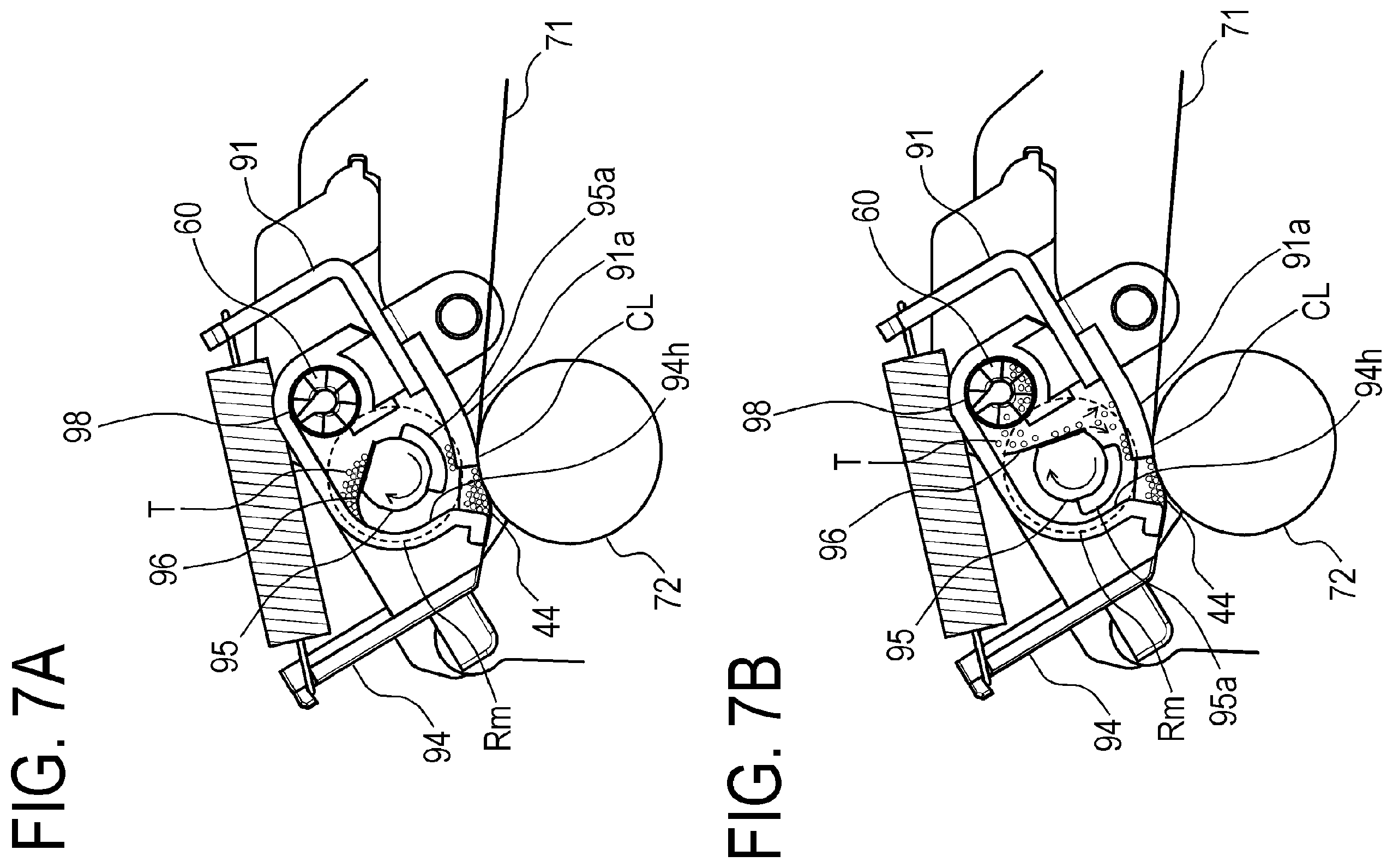 Patent US11841645 Figure 7 – Toner conveying device and image forming apparatus