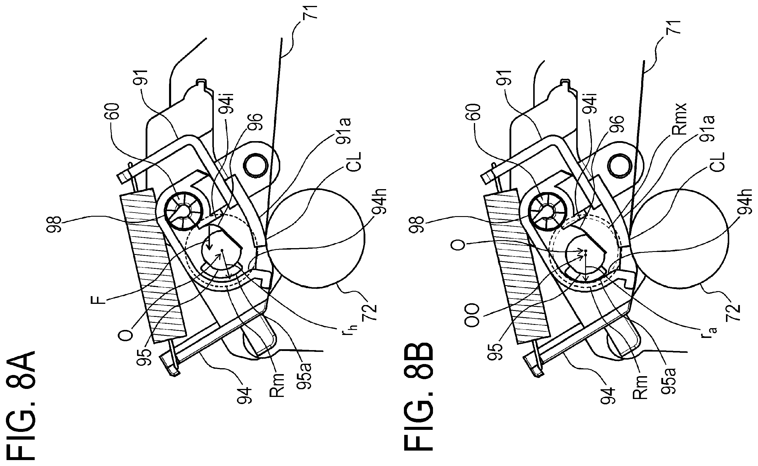 Patent US11841645 Figure 8 – Toner conveying device and image forming apparatus