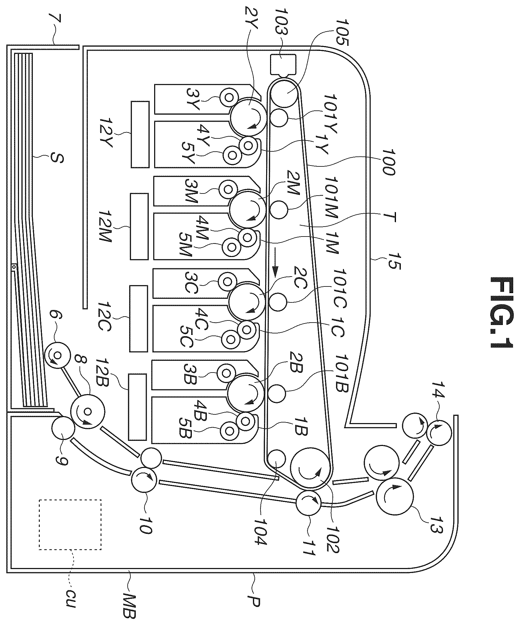 Patent US11841648 Figure 1 – Image forming apparatus