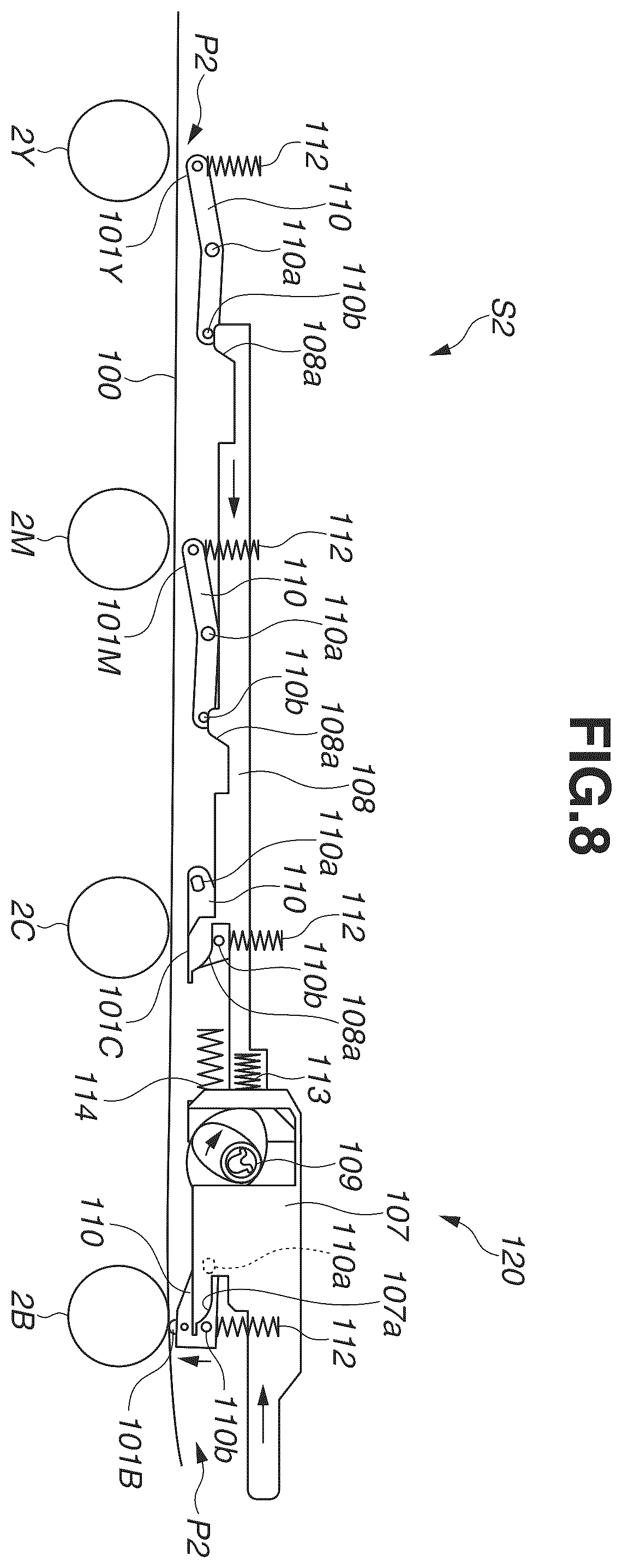 Patent US11841648 Figure 8 – Image forming apparatus