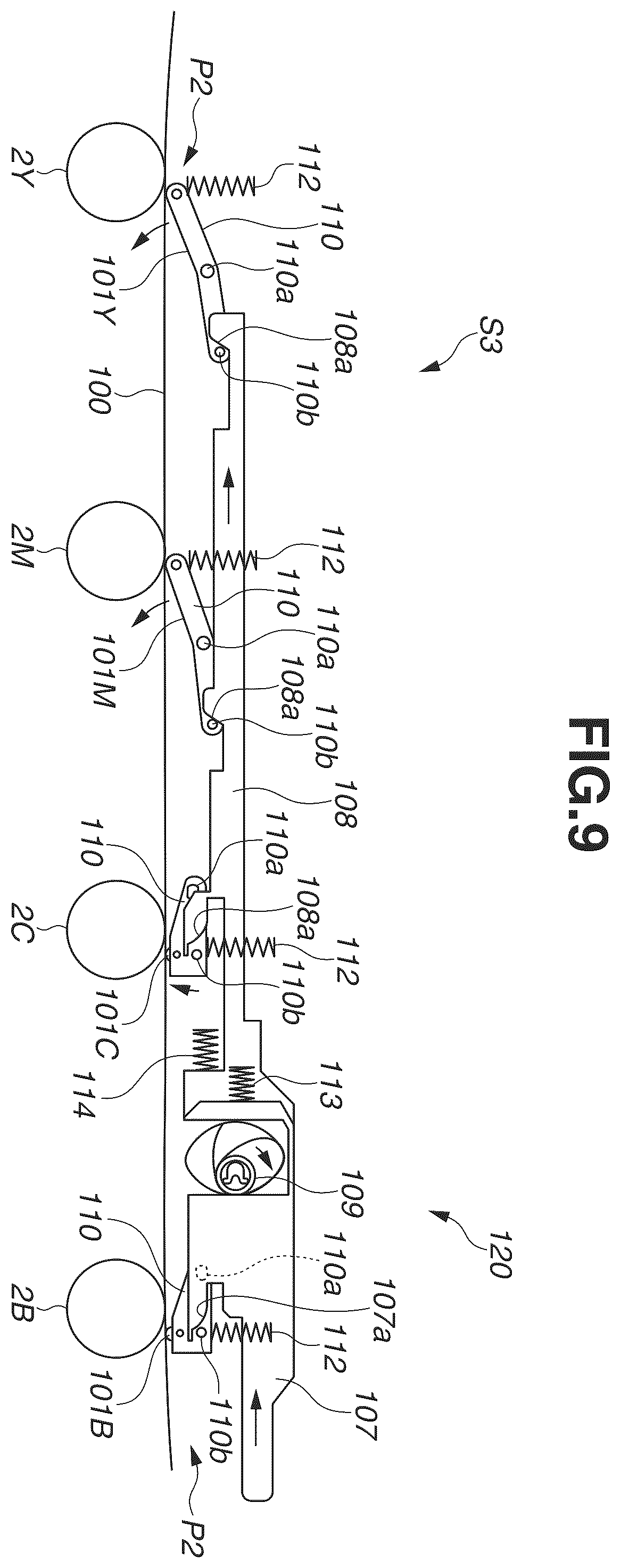 Patent US11841648 Figure 9 – Image forming apparatus