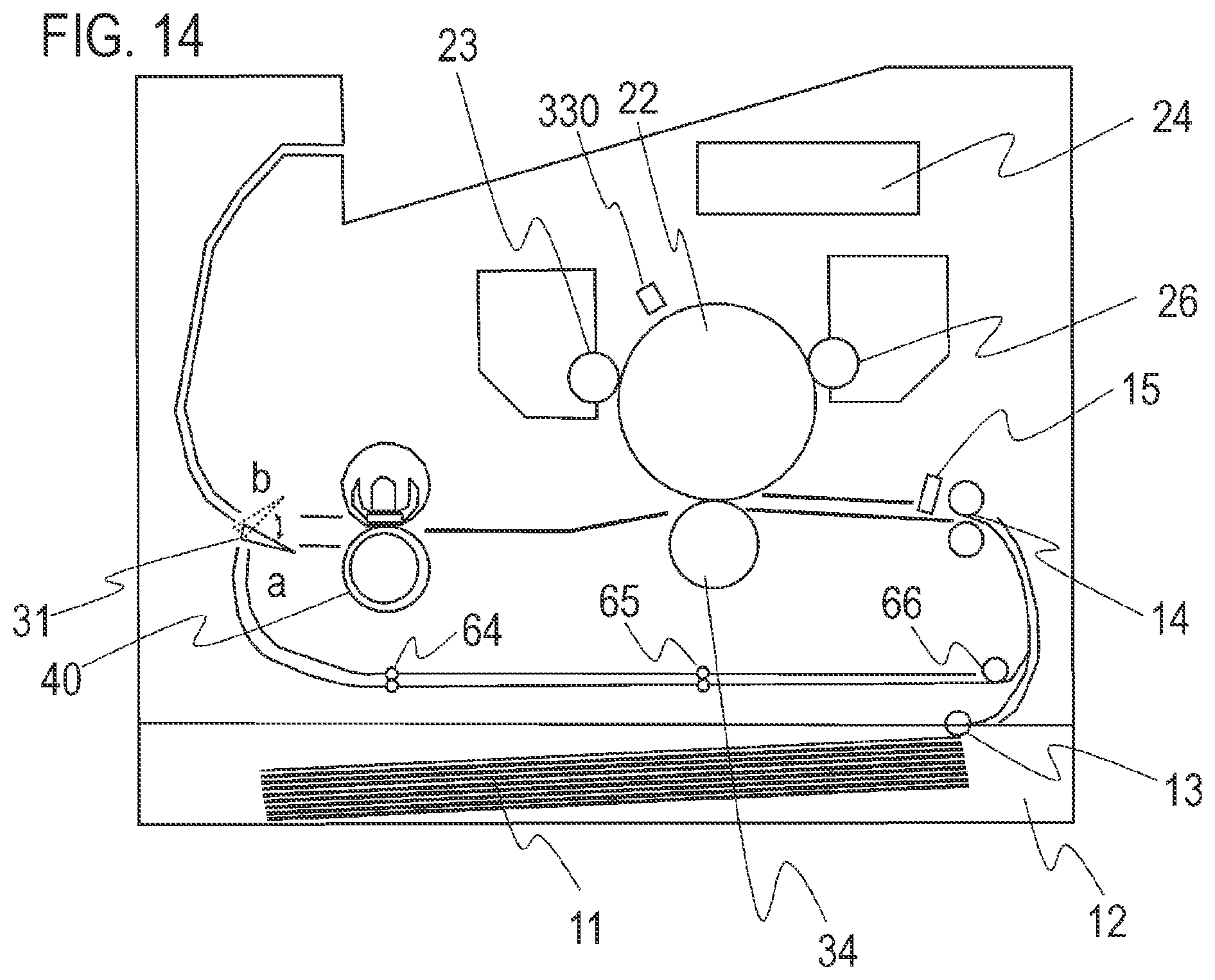 Patent US11841653 Figure 14 – Image forming apparatus