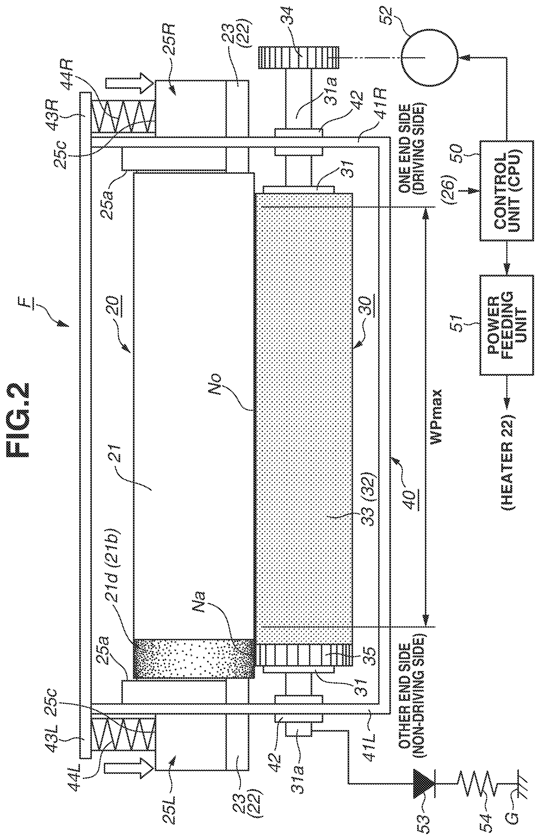 Patent US11841655 Figure 2 – Image heating device