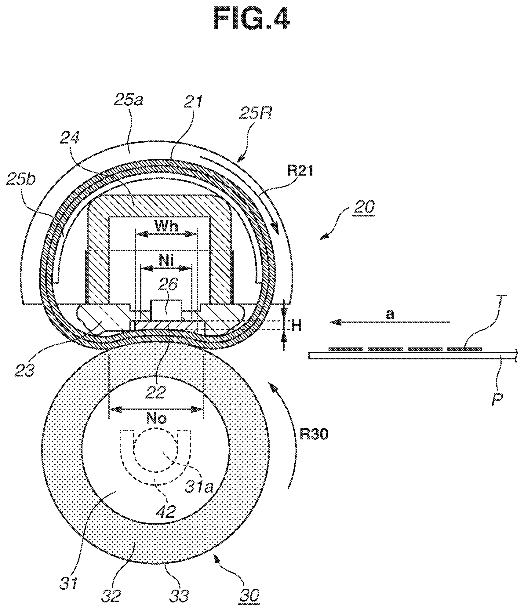 Patent US11841655 Figure 4 – Image heating device
