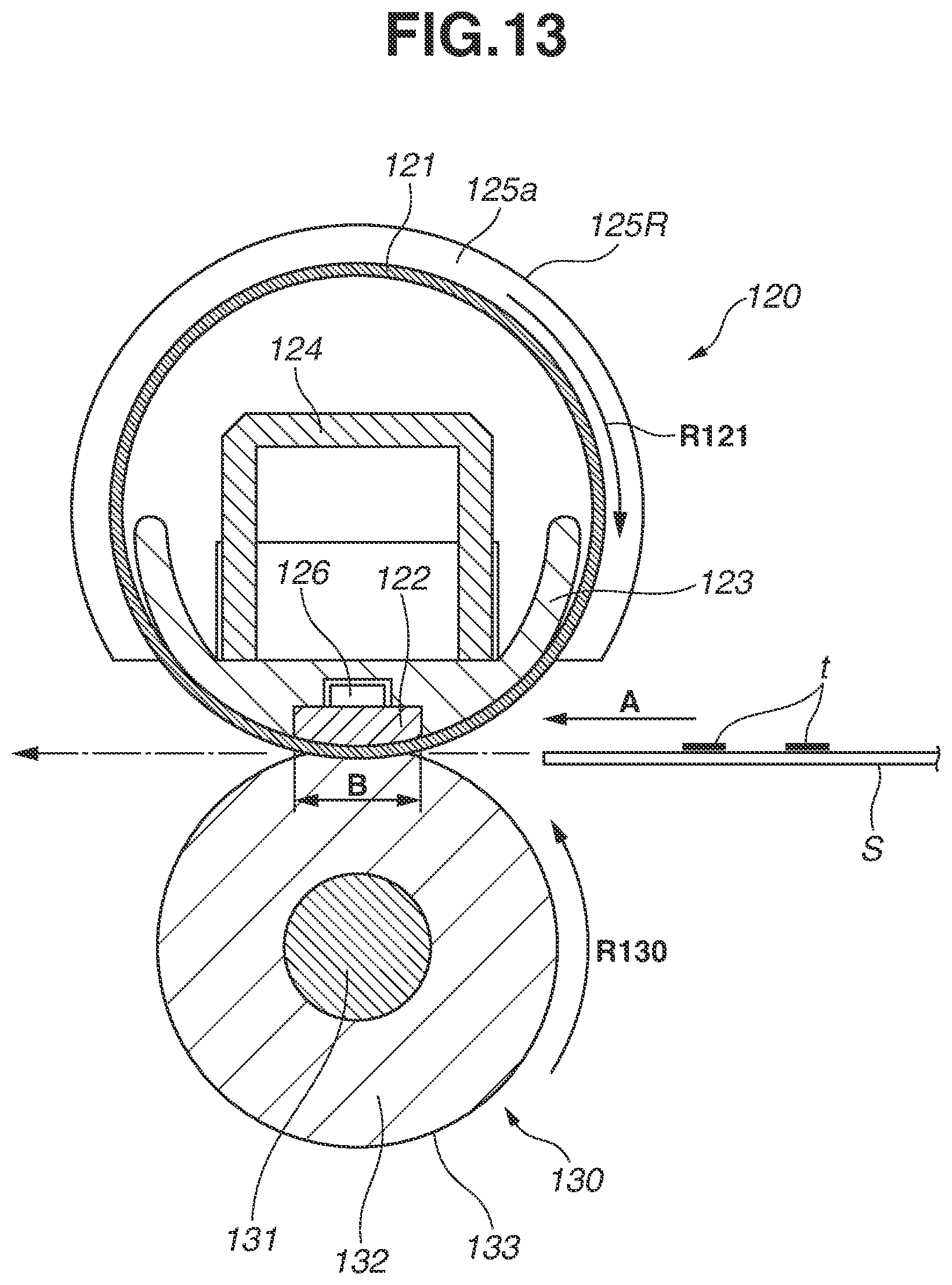 Patent US11841655 Figure 13 – Image heating device