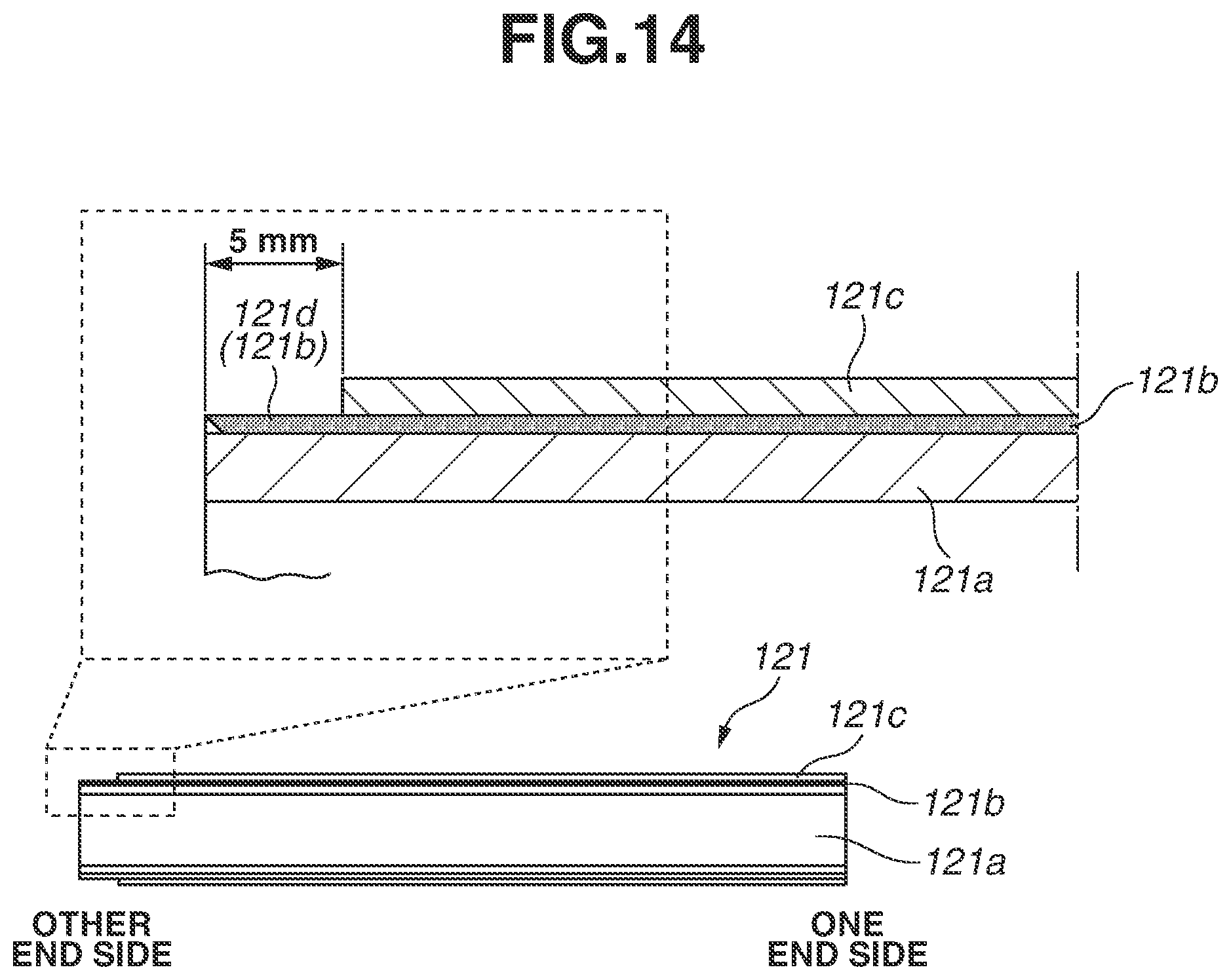 Patent US11841655 Figure 14 – Image heating device