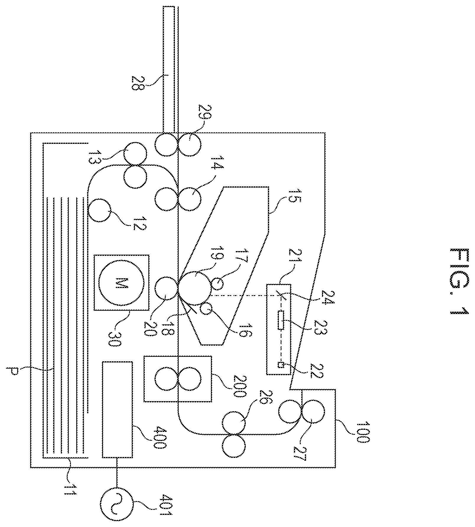 Patent US11841657 Figure 1 – Image heating apparatus and heater for use therein