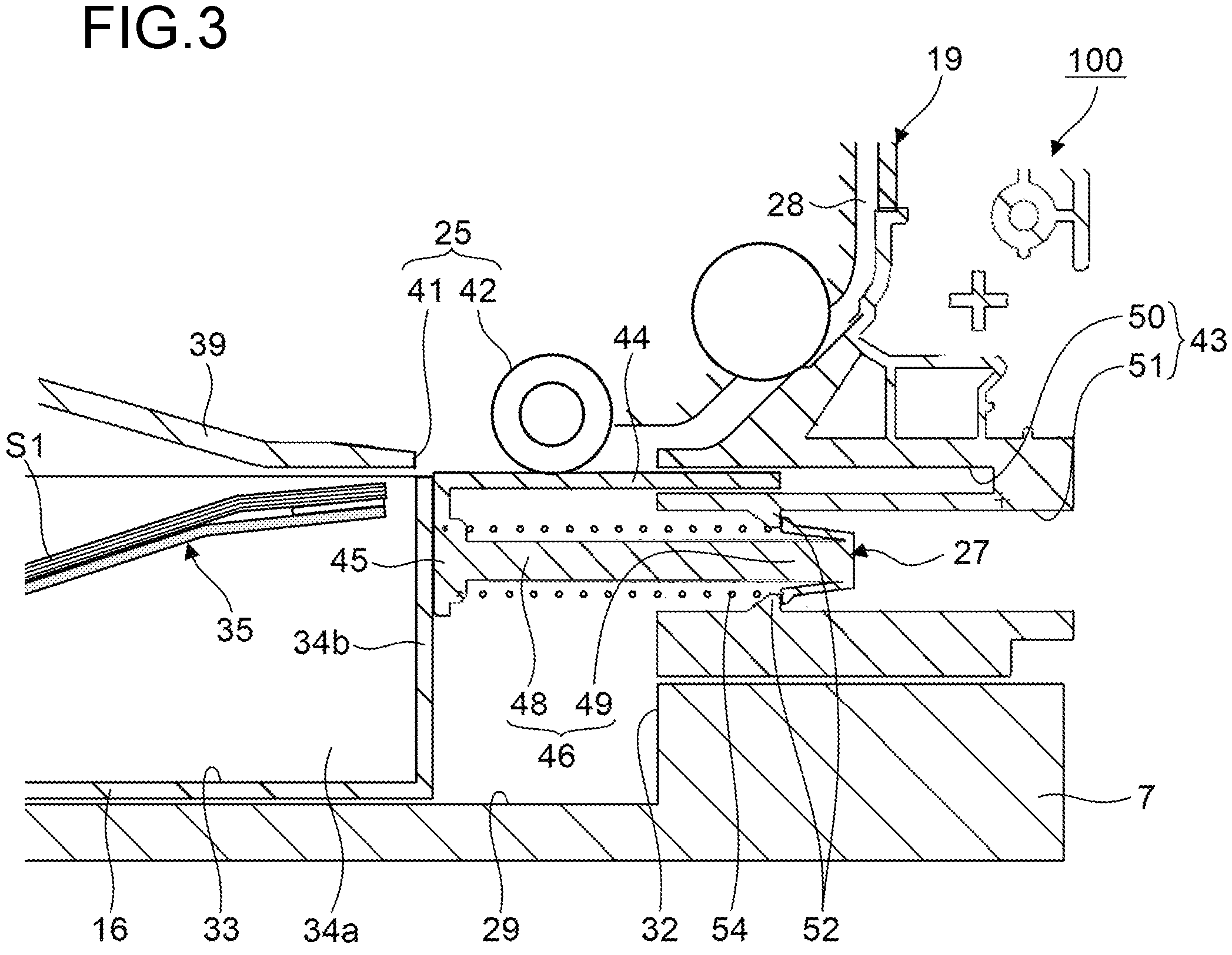 Patent US11841662 Figure 3 – Sheet conveyance unit and image forming system therewith