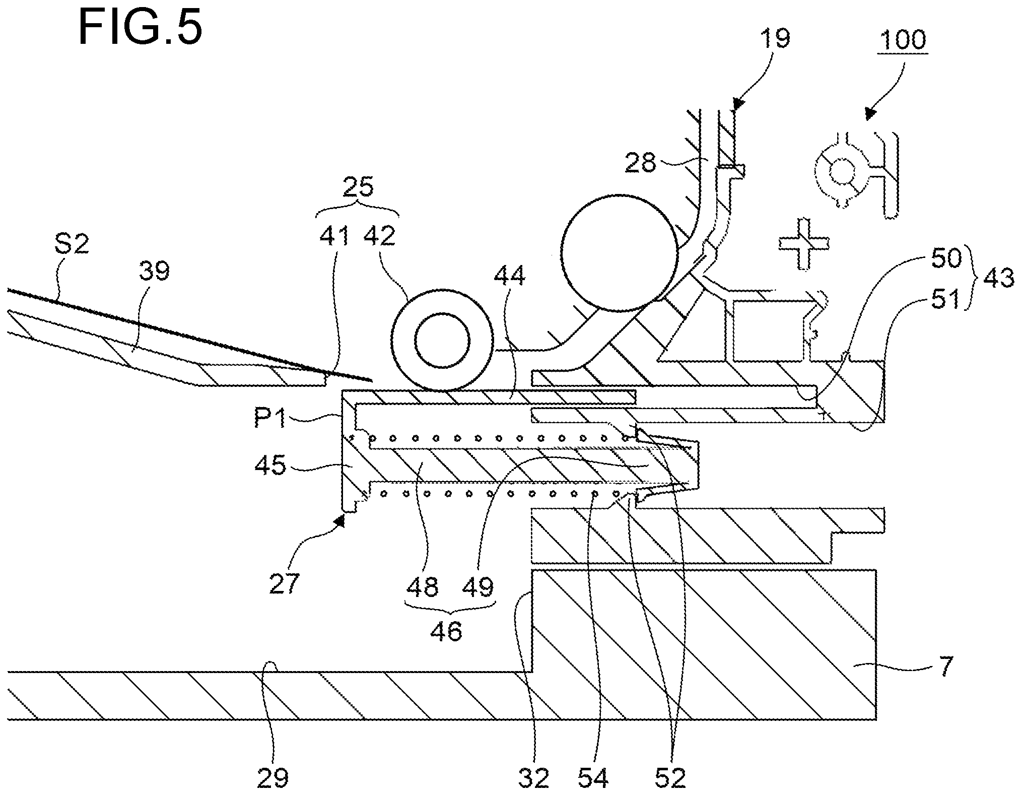 Patent US11841662 Figure 5 – Sheet conveyance unit and image forming system therewith