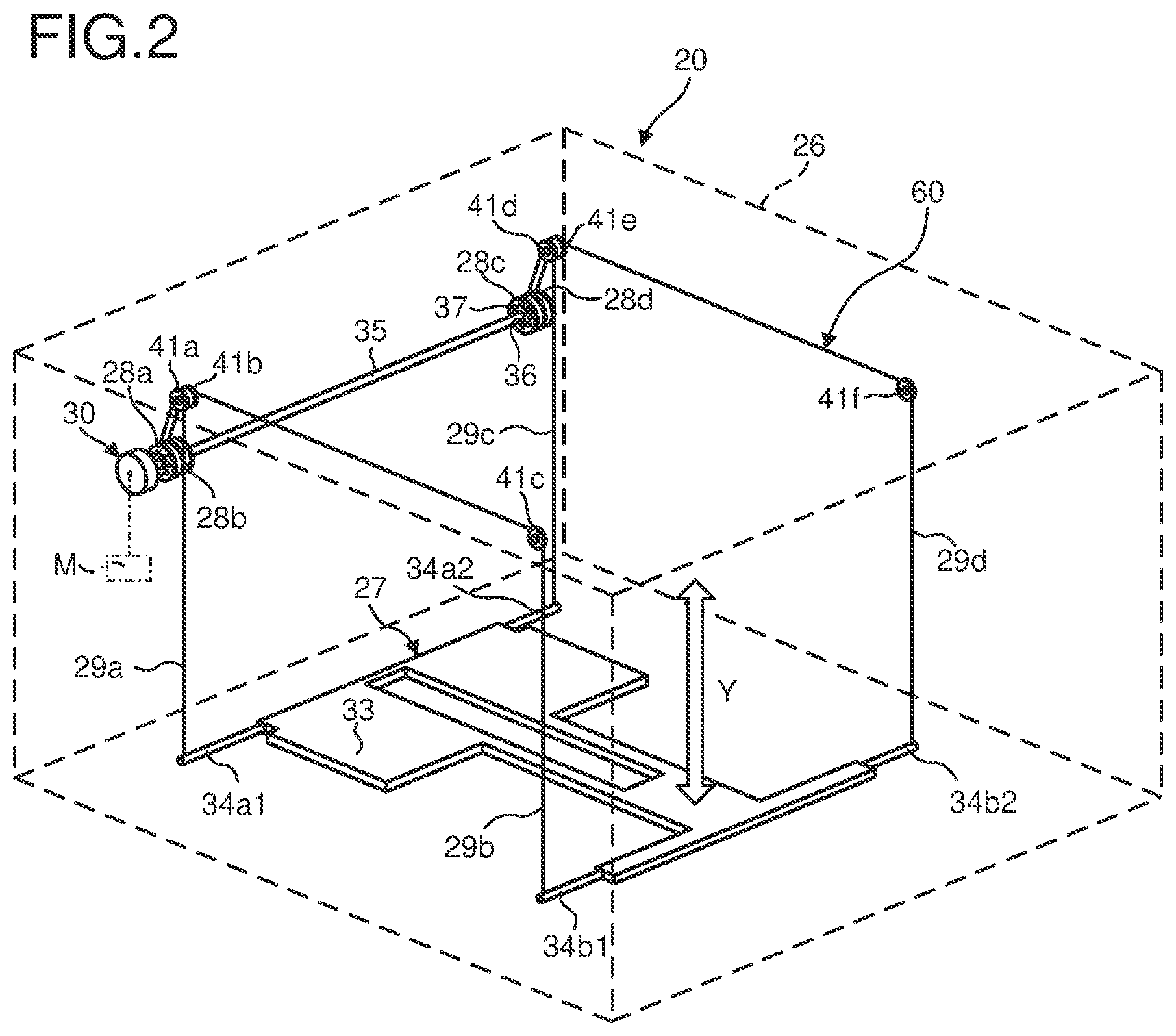 Patent US11841663 Figure 2 – Sheet storage device and image forming system therewith