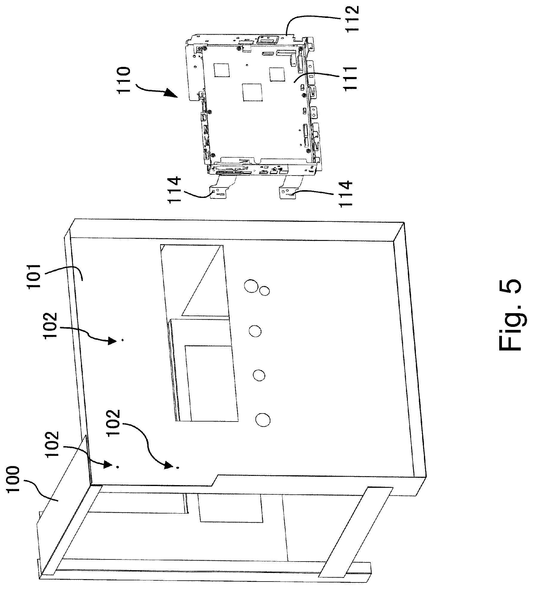 Patent US11841667 Figure 5 – Coupling structure and image forming apparatus