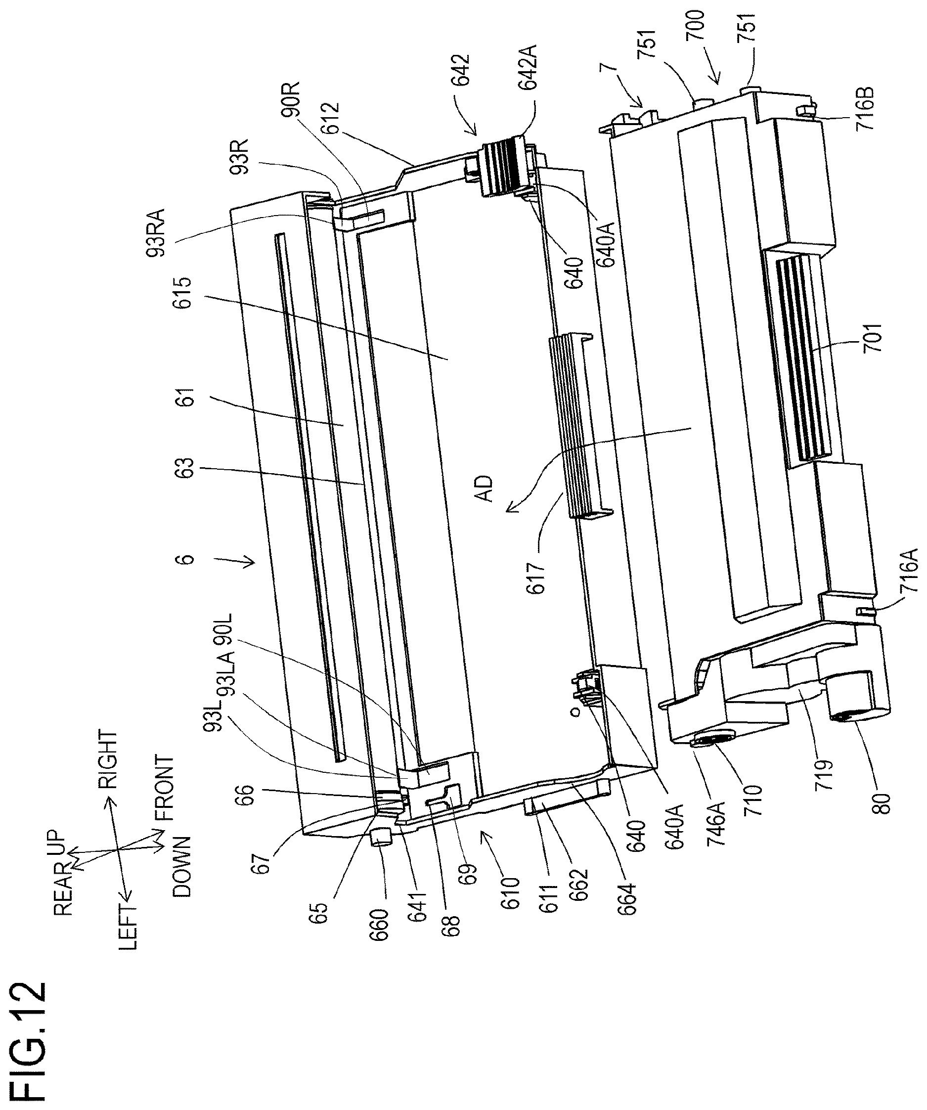 Patent US11841668 Figure 12 – Foreign substance collection apparatus, process cartridge, and image forming apparatus