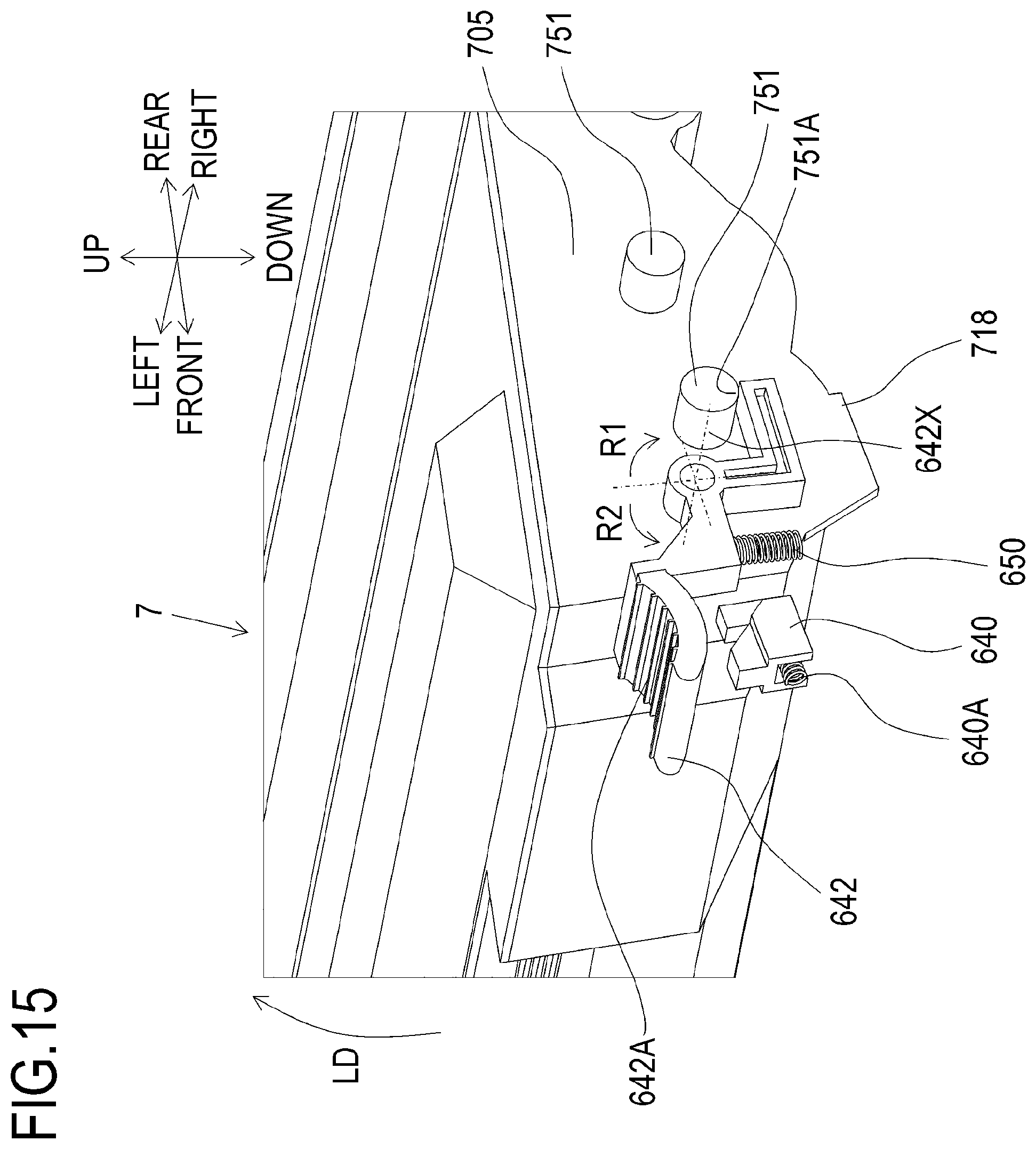 Patent US11841668 Figure 15 – Foreign substance collection apparatus, process cartridge, and image forming apparatus