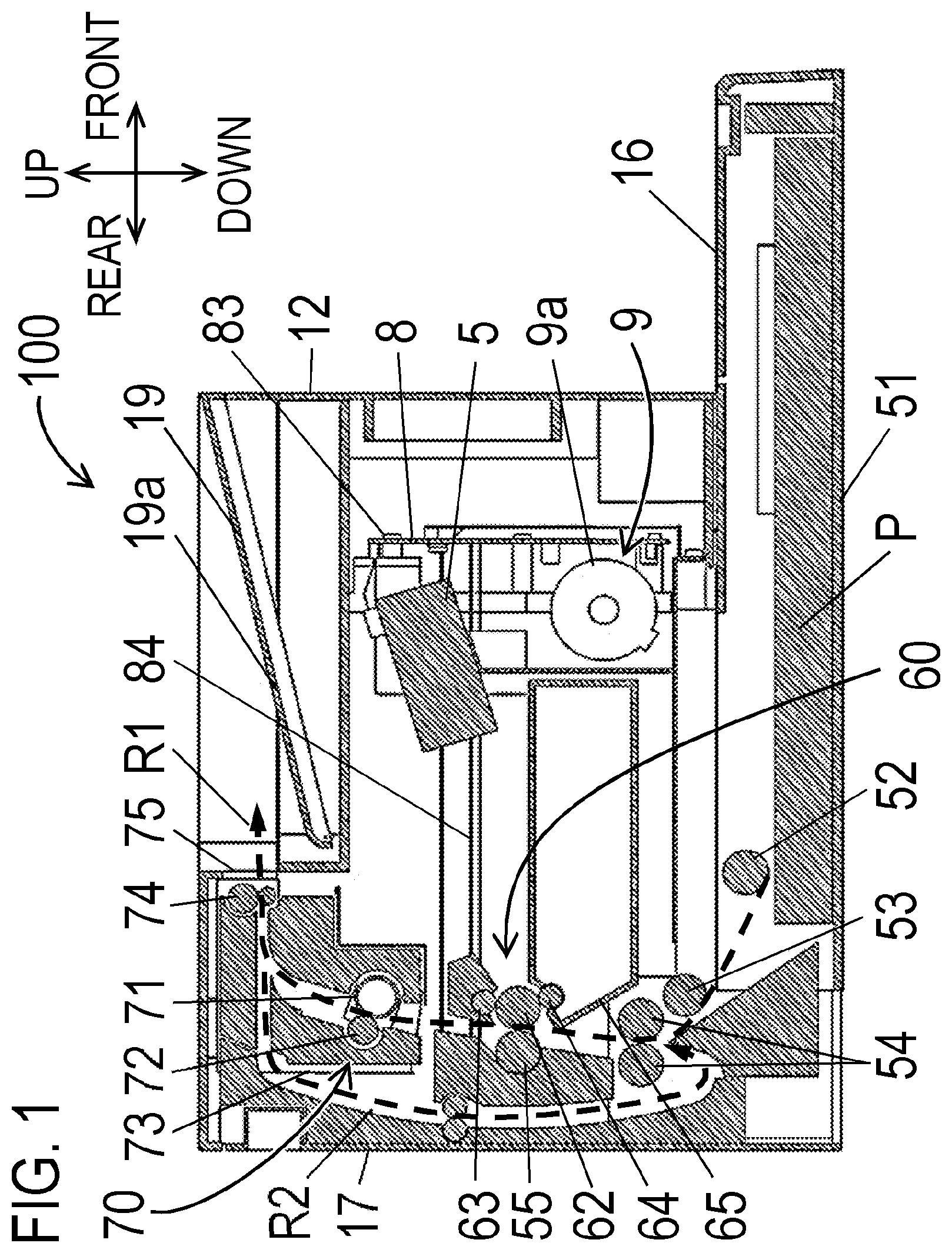 Patent US11841670 — Image forming apparatus — Figure 1