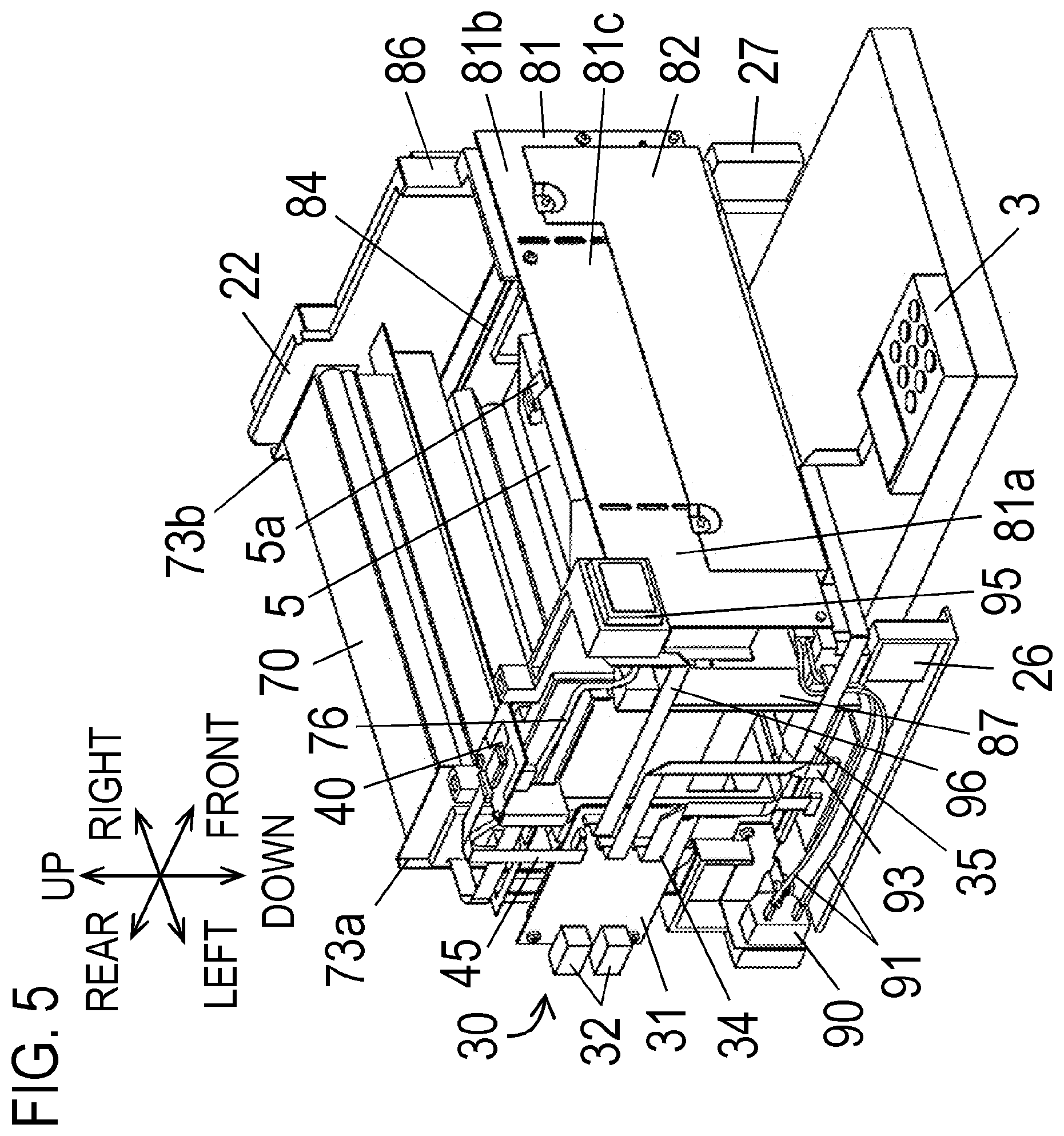 Patent US11841670 Figure 5 – Image forming apparatus