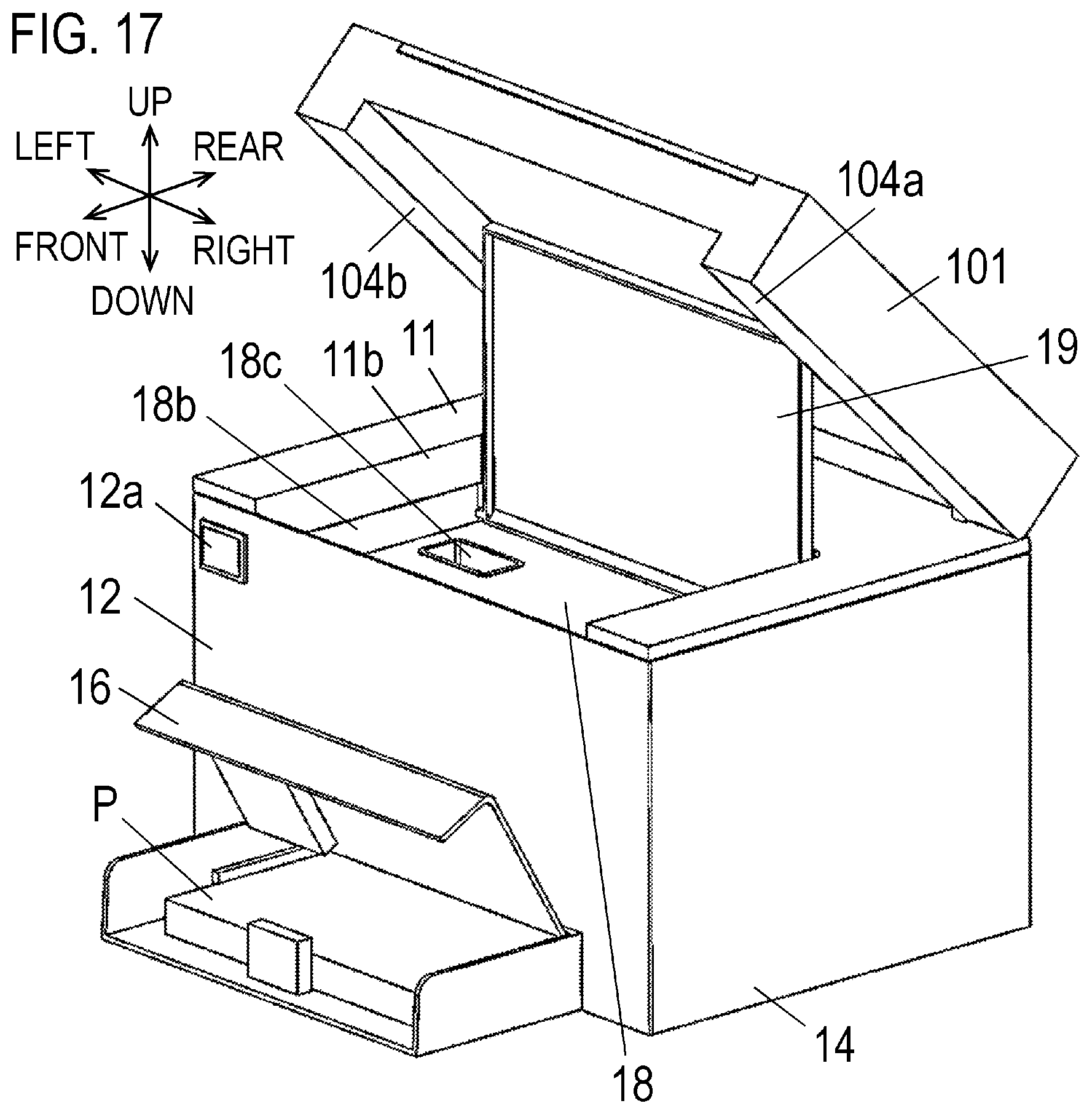 Patent US11841670 Figure 17 – Image forming apparatus