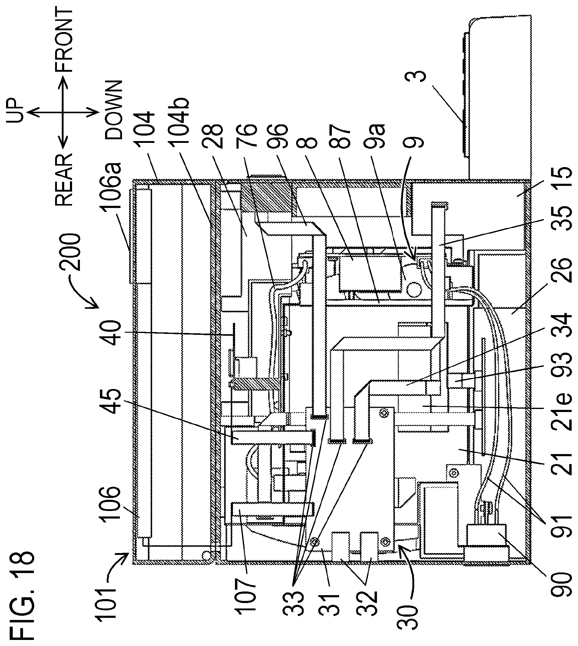 Patent US11841670 Figure 18 – Image forming apparatus