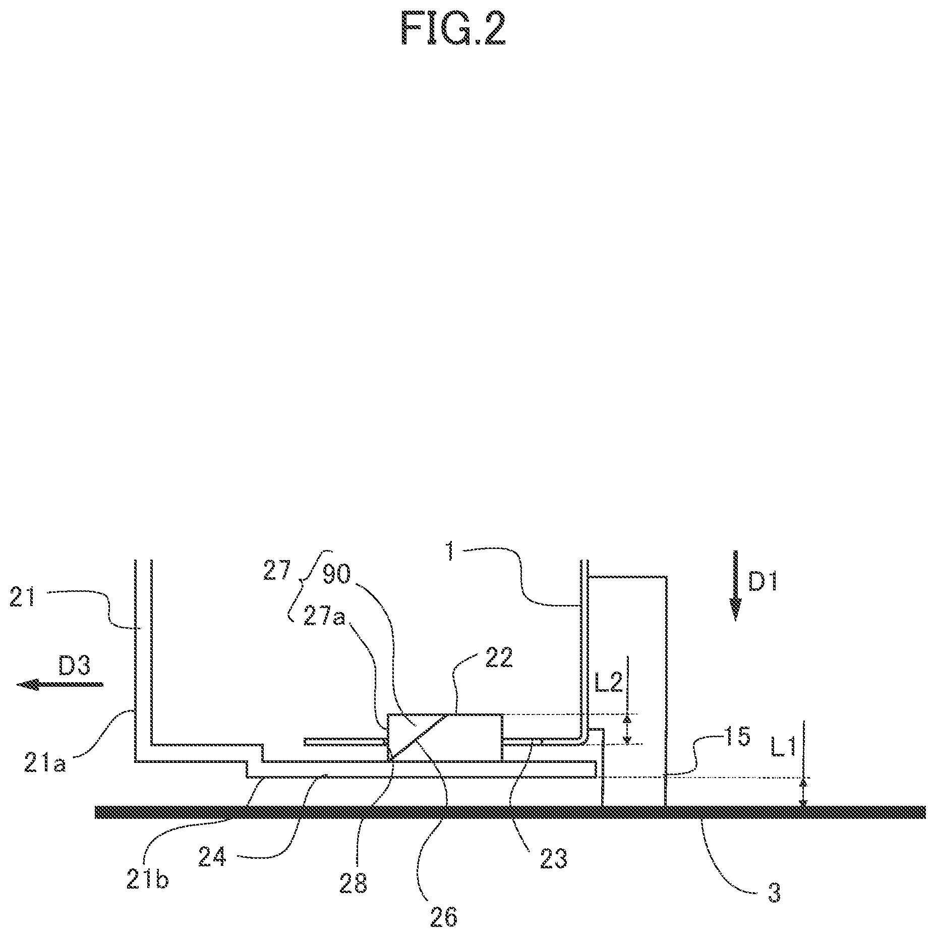 Patent US11841671 Figure 2 – Apparatus and image forming apparatus having cover attached by first and second engagement portions