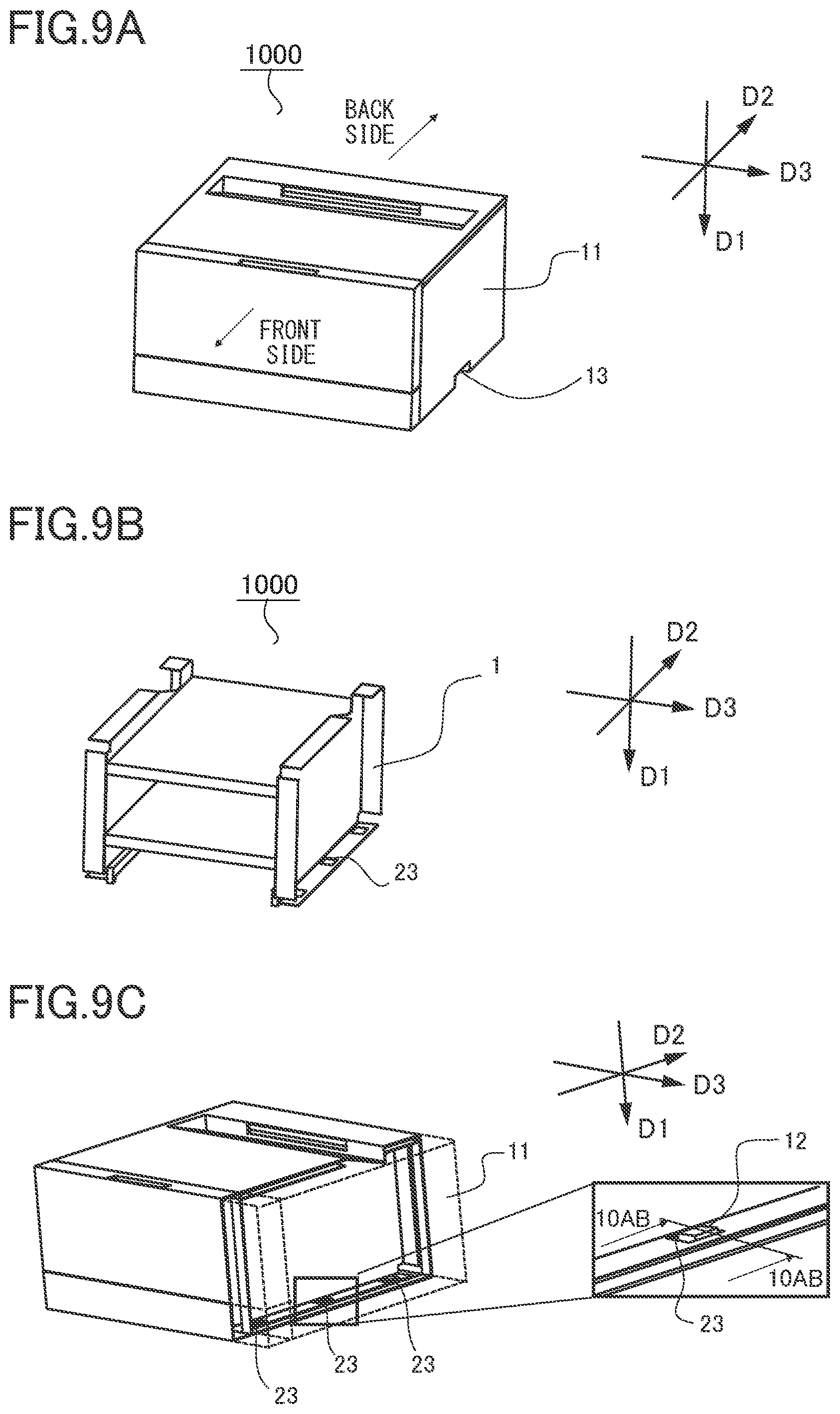 Patent US11841671 Figure 9 – Apparatus and image forming apparatus having cover attached by first and second engagement portions