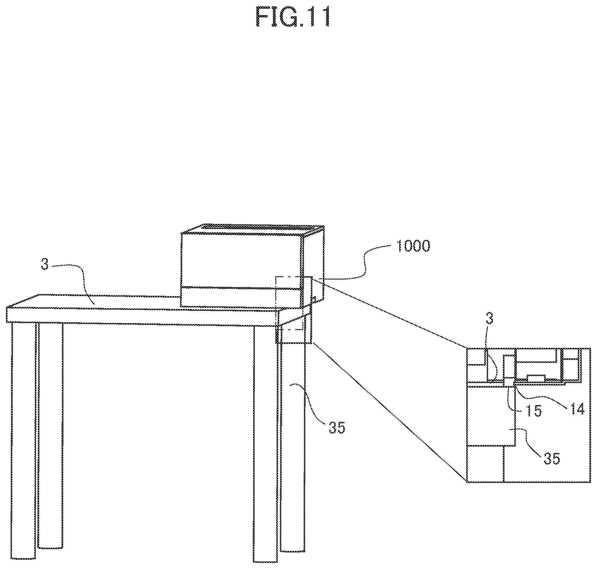 Patent US11841671 Figure 11 – Apparatus and image forming apparatus having cover attached by first and second engagement portions
