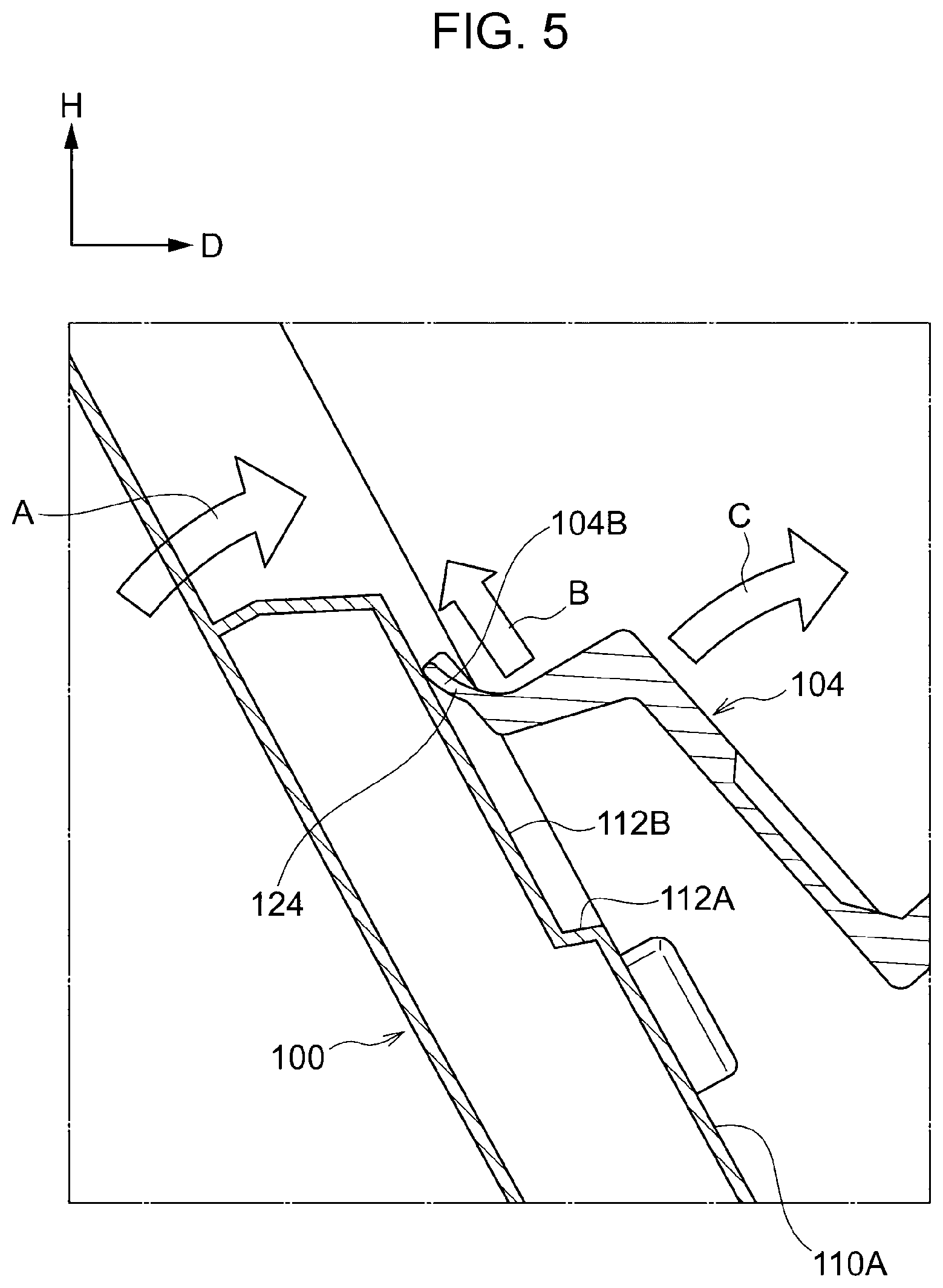Patent US11841672 Figure 5 – Image forming apparatus