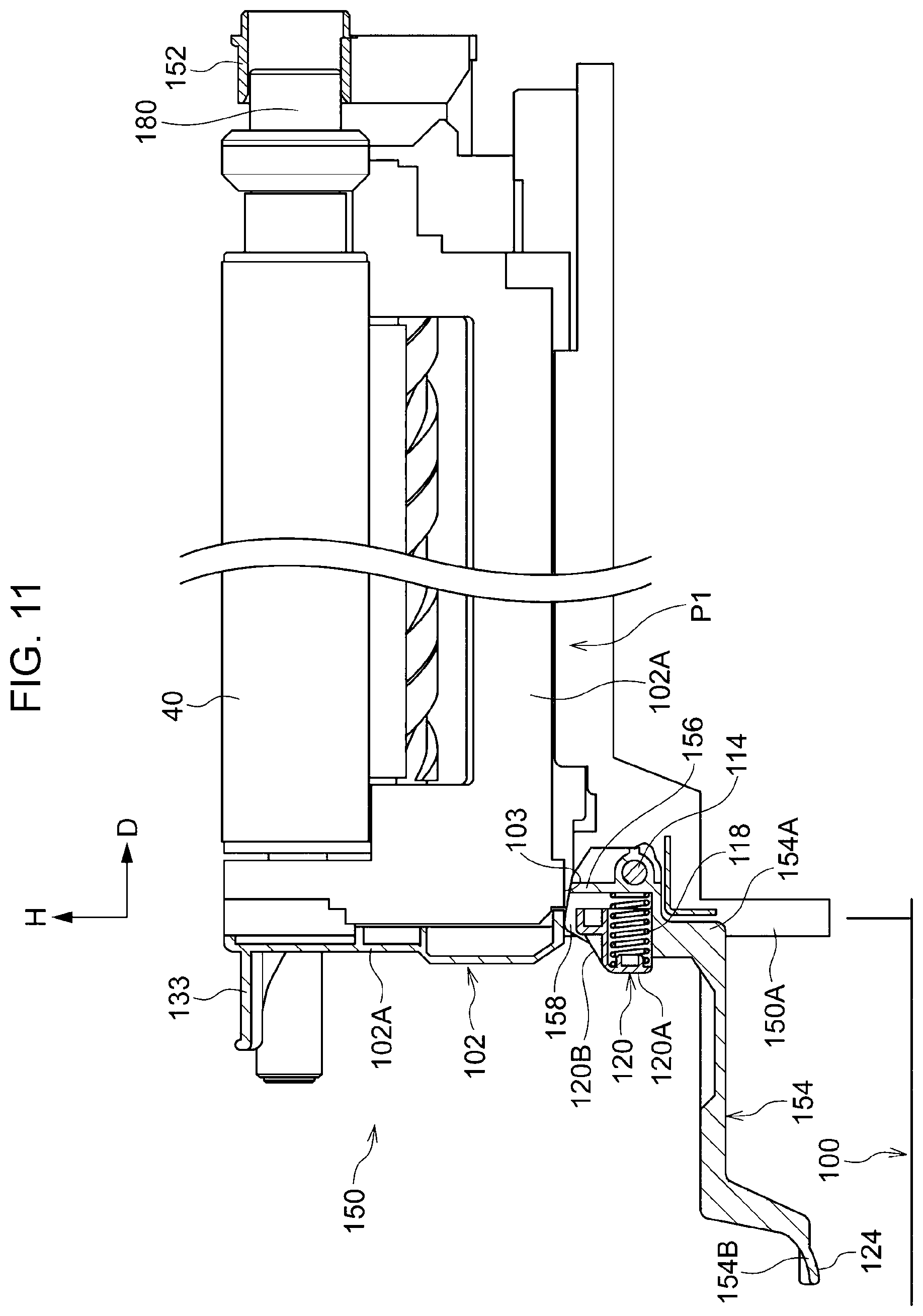 Patent US11841672 Figure 11 – Image forming apparatus