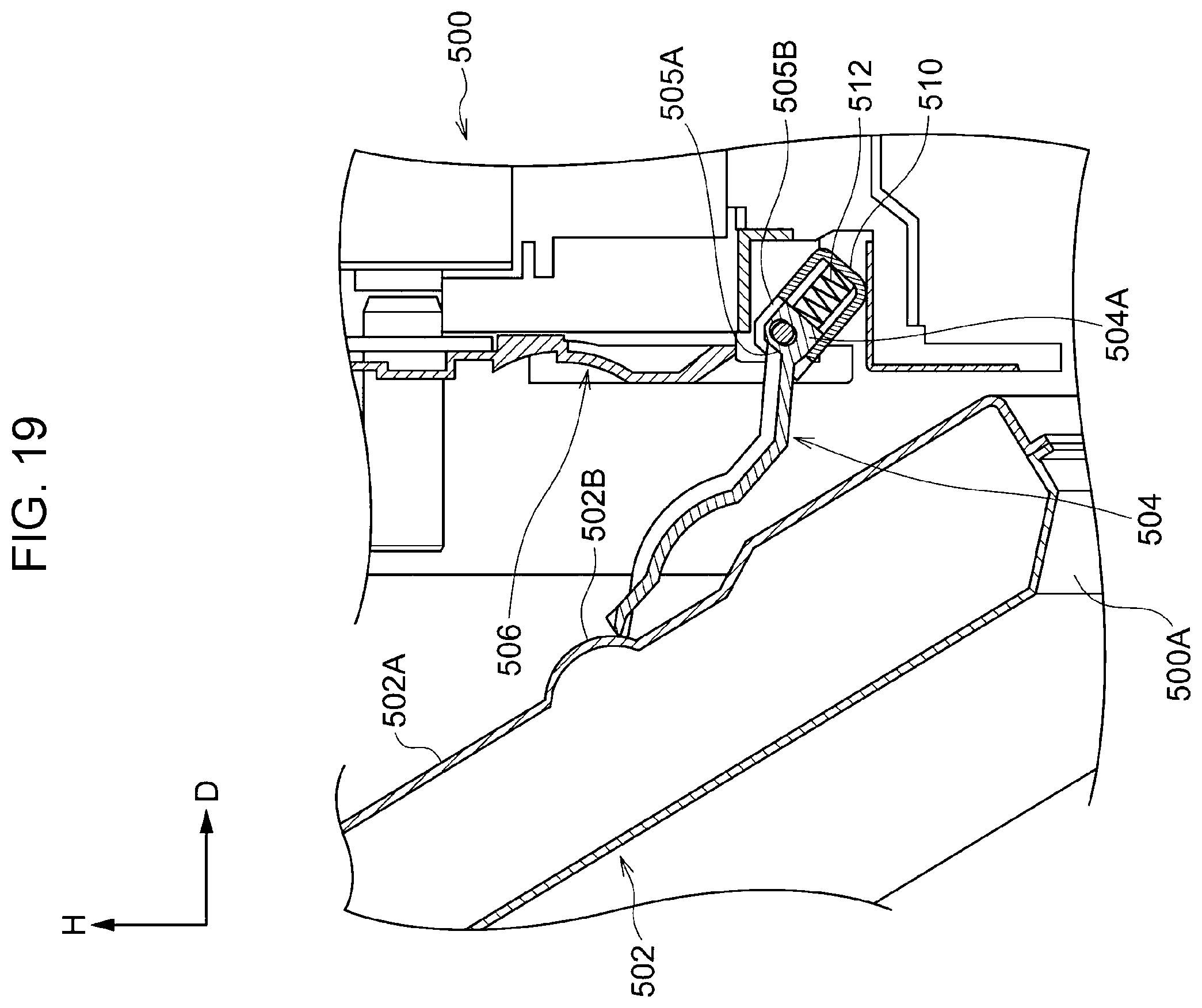 Patent US11841672 Figure 19 – Image forming apparatus