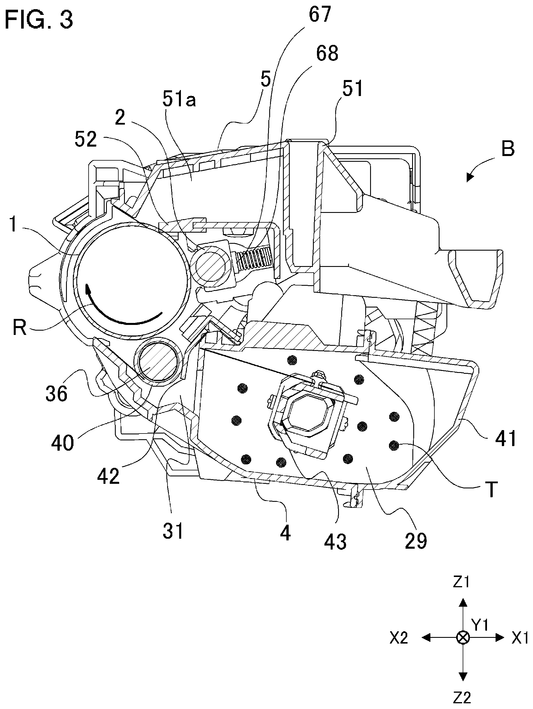 Patent US11841675 Figure 3 – Cartridge including a memory mounting portion and image forming apparatus including the cartridge