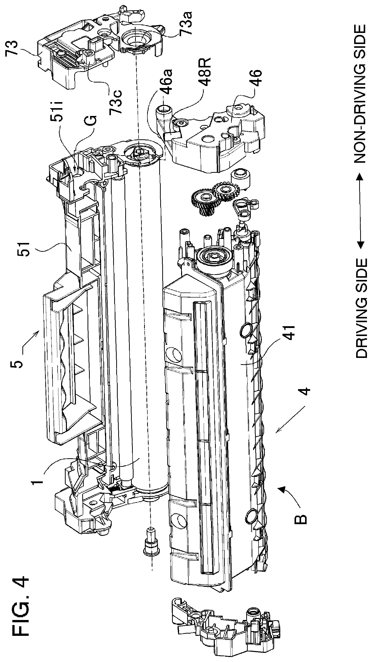 Patent US11841675 Figure 4 – Cartridge including a memory mounting portion and image forming apparatus including the cartridge