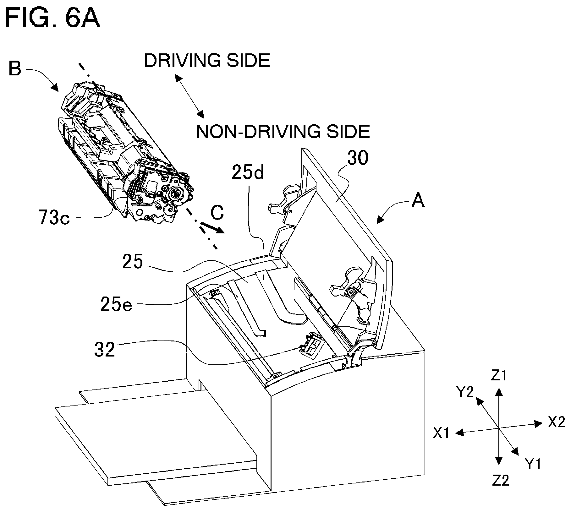 Patent US11841675 Figure 6 – Cartridge including a memory mounting portion and image forming apparatus including the cartridge