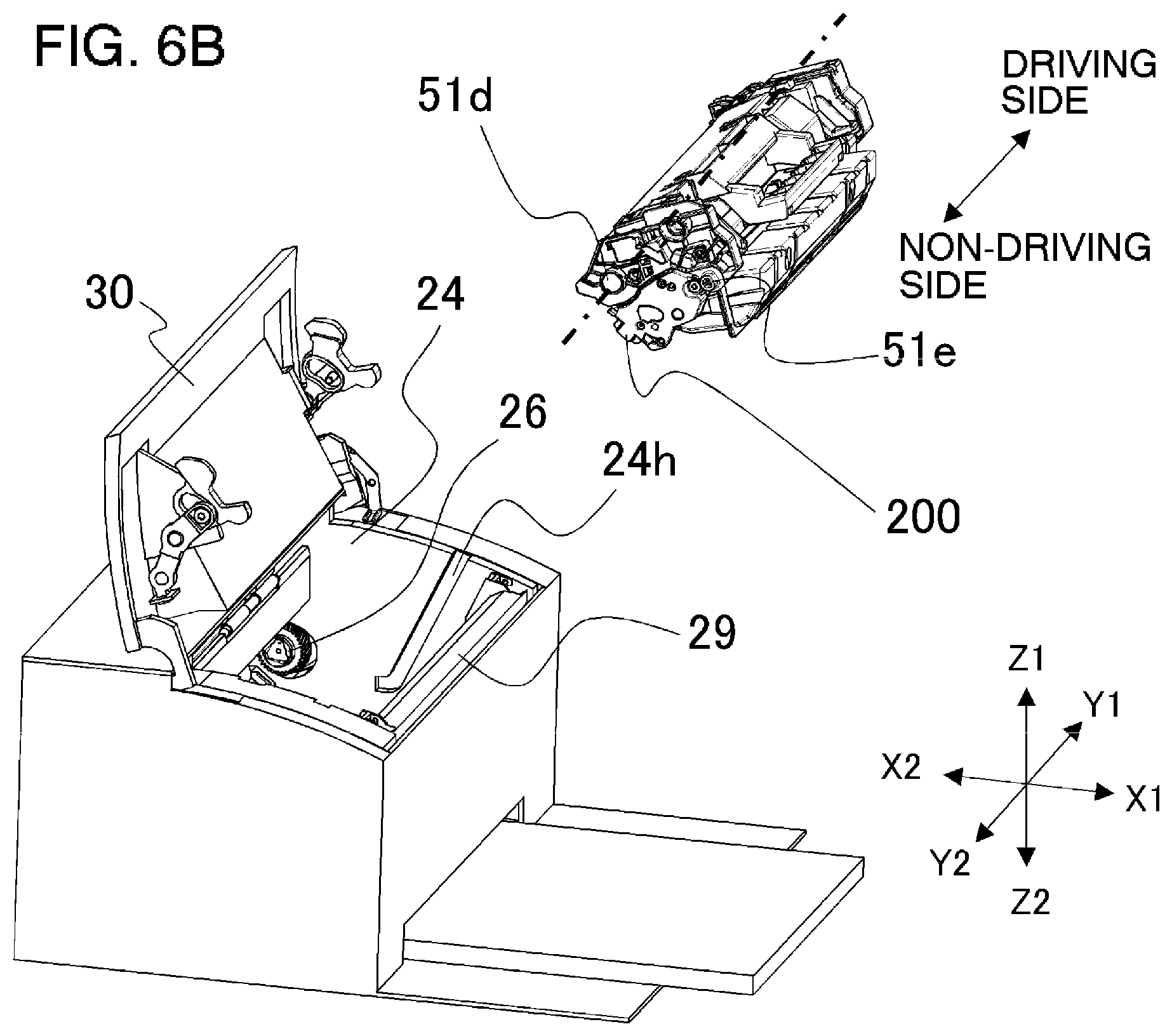 Patent US11841675 Figure 7 – Cartridge including a memory mounting portion and image forming apparatus including the cartridge
