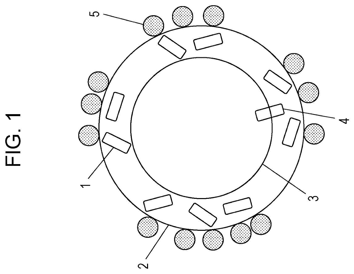 Patent US11841680 Figure 1 – Toner and method for producing toner
