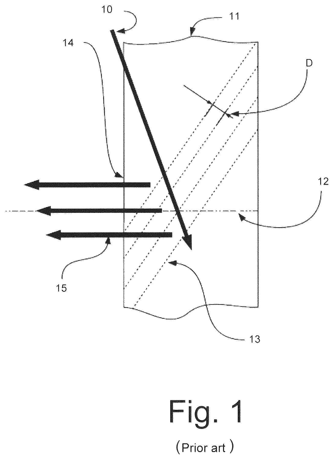 Patent US11841683 Figure 1 – Illumination device for vehicles