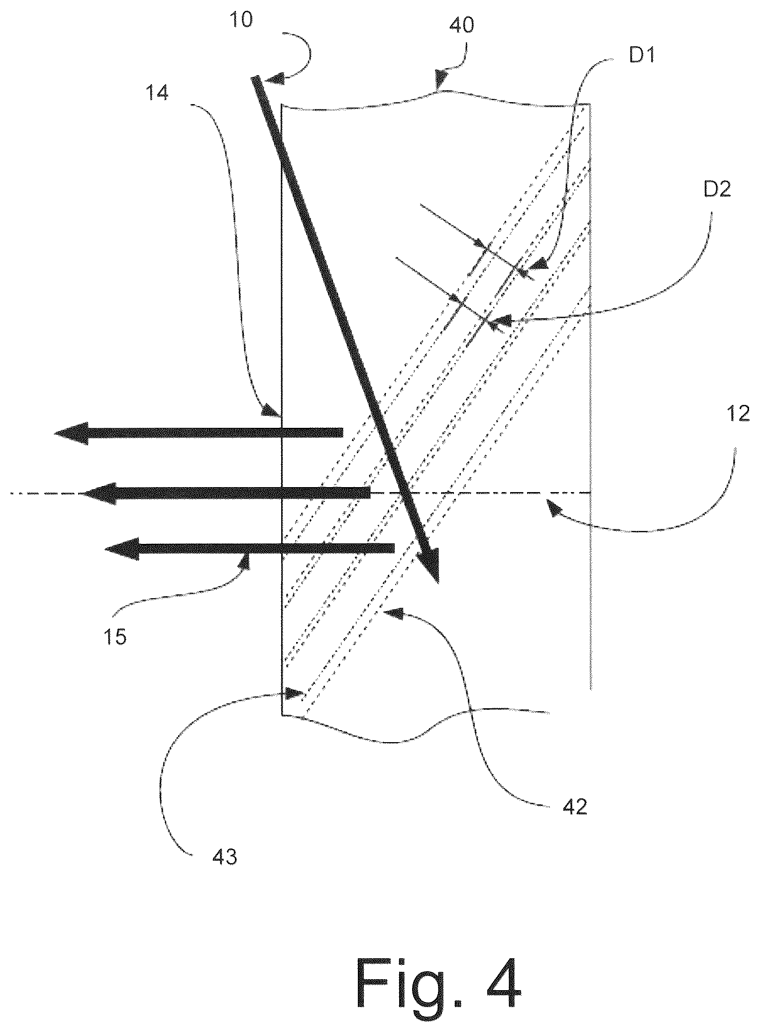 Patent US11841683 Figure 4 – Illumination device for vehicles