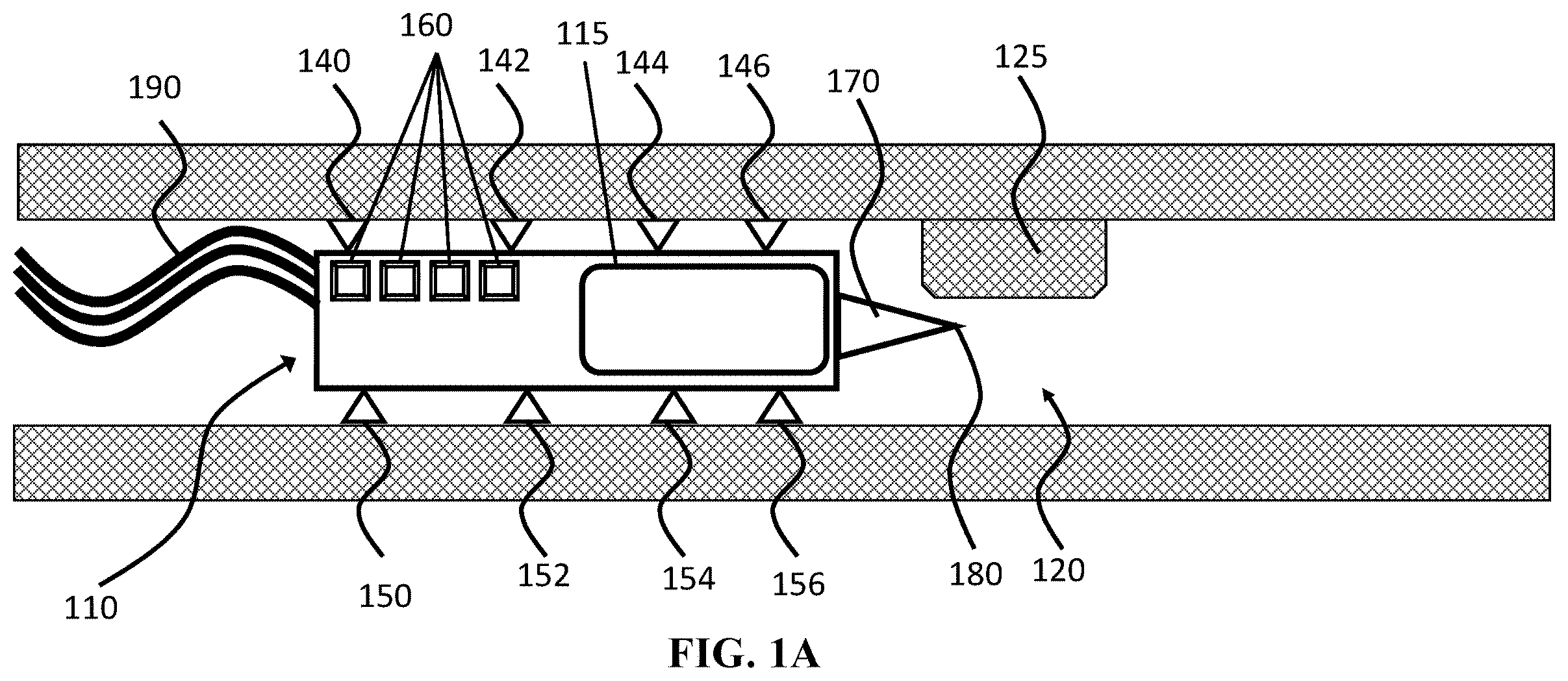 Patent US11841695 Figure 1 – 3D printing in a confined space