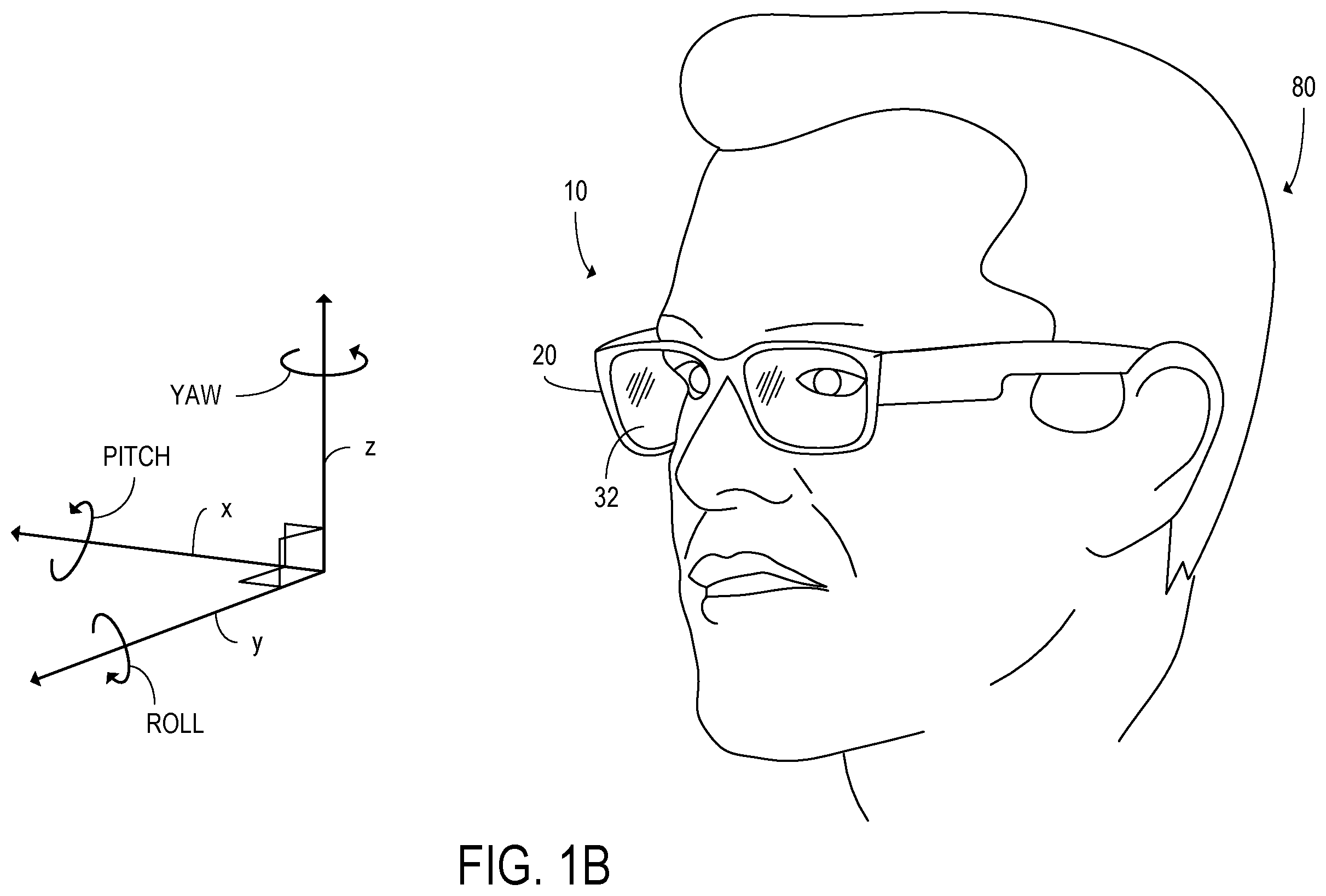 Patent US11841741 Figure 2 – Composite pose estimate for wearable computing device