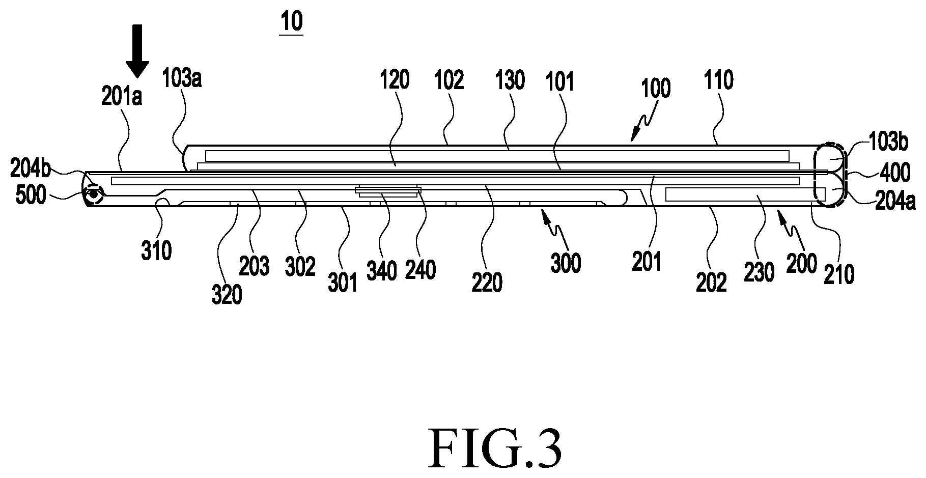 Patent US11841744 Figure 3 – Electronic device comprising dual display and keyboard