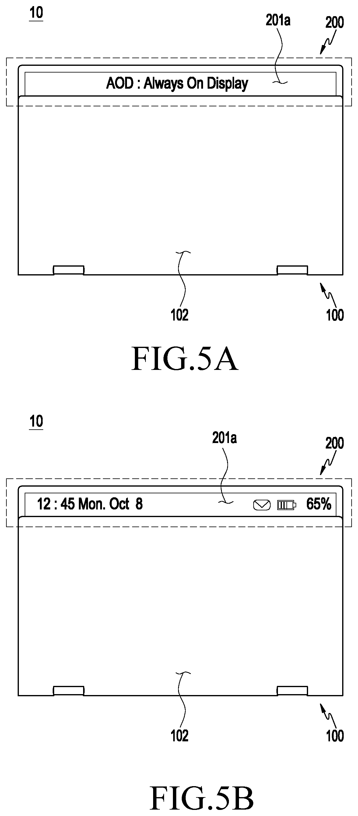 Patent US11841744 Figure 5 – Electronic device comprising dual display and keyboard